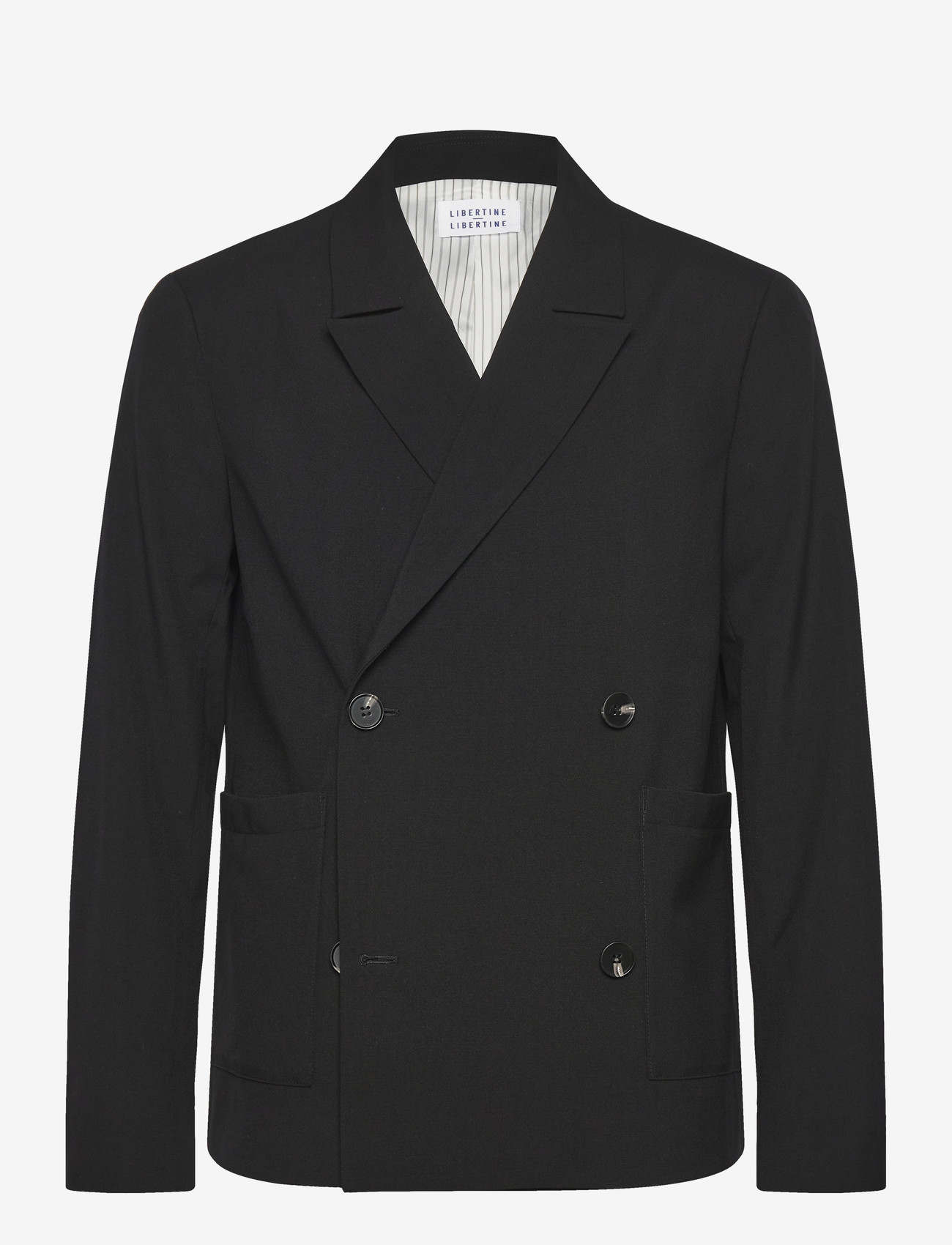 Libertine-Libertine - Public - kahe rinnatisega pintsakud - black - 0