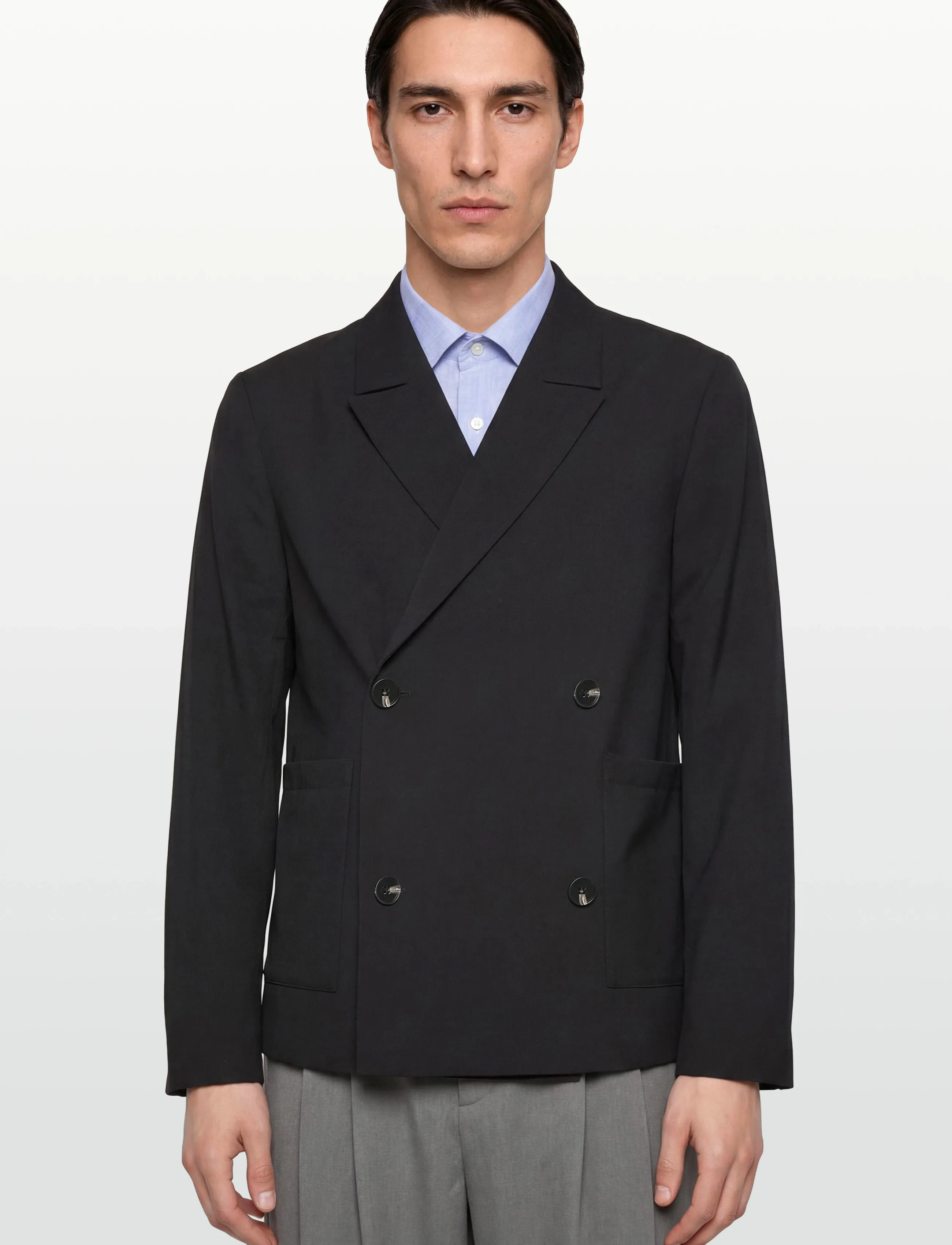 Libertine-Libertine - Public - double breasted blazers - black - 3