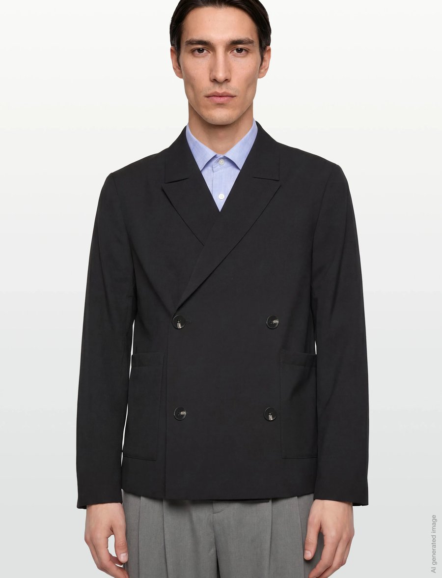 Libertine-Libertine - Public - kahe rinnatisega pintsakud - black - 3