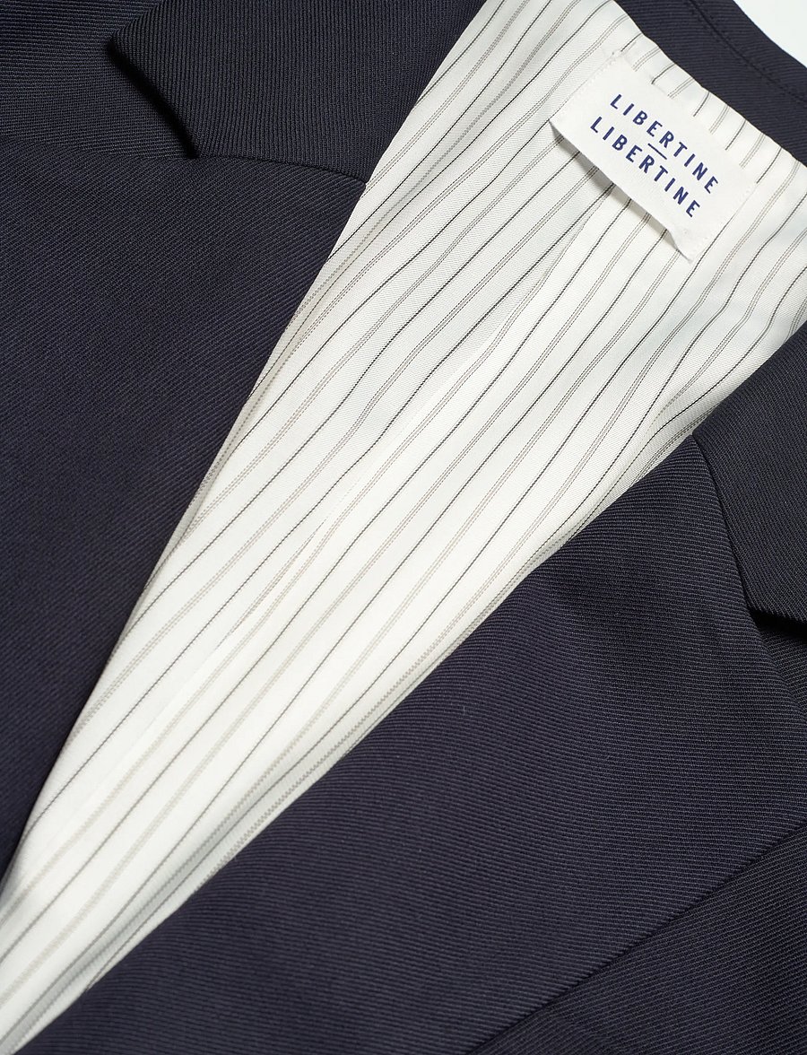 Libertine-Libertine - React - enkeltradede blazere - navy - 2