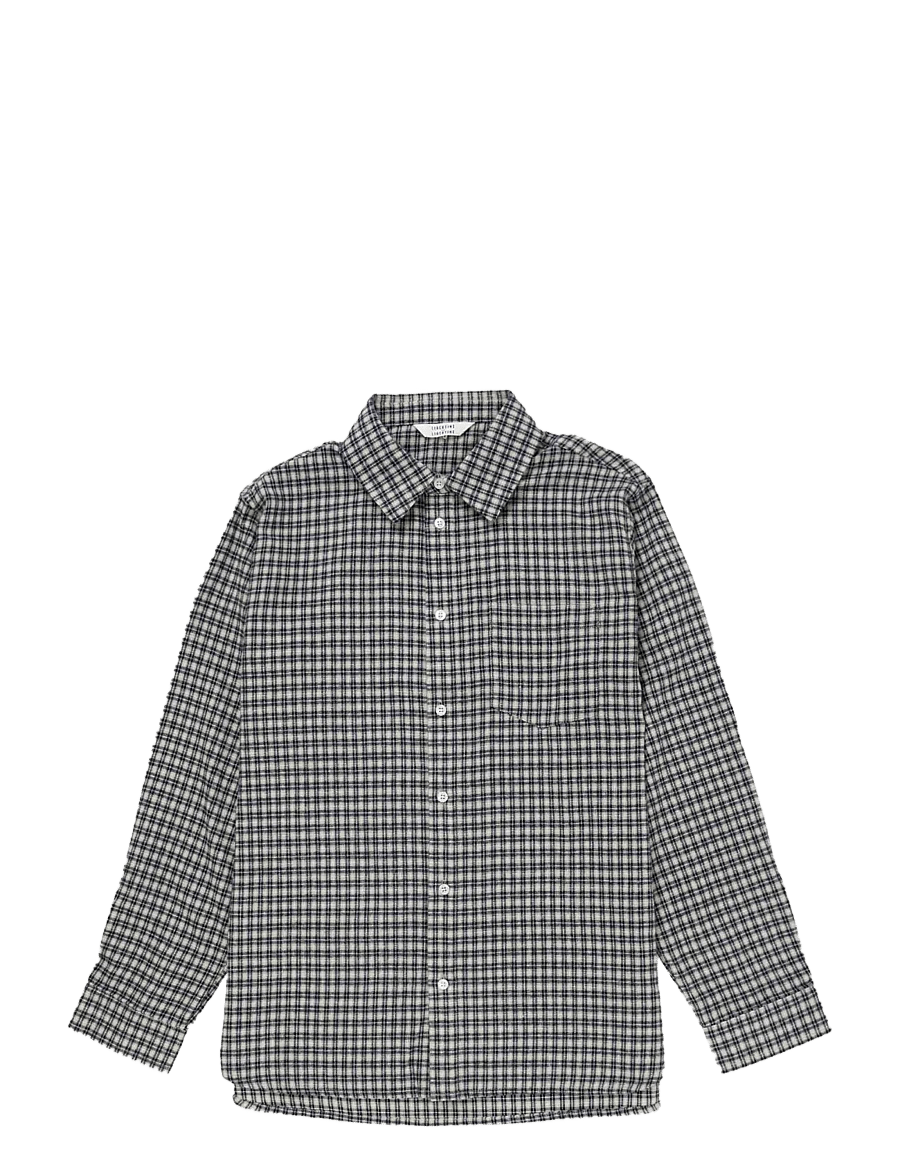 Libertine-Libertine - Record - rutiga skjortor - navy check - 0