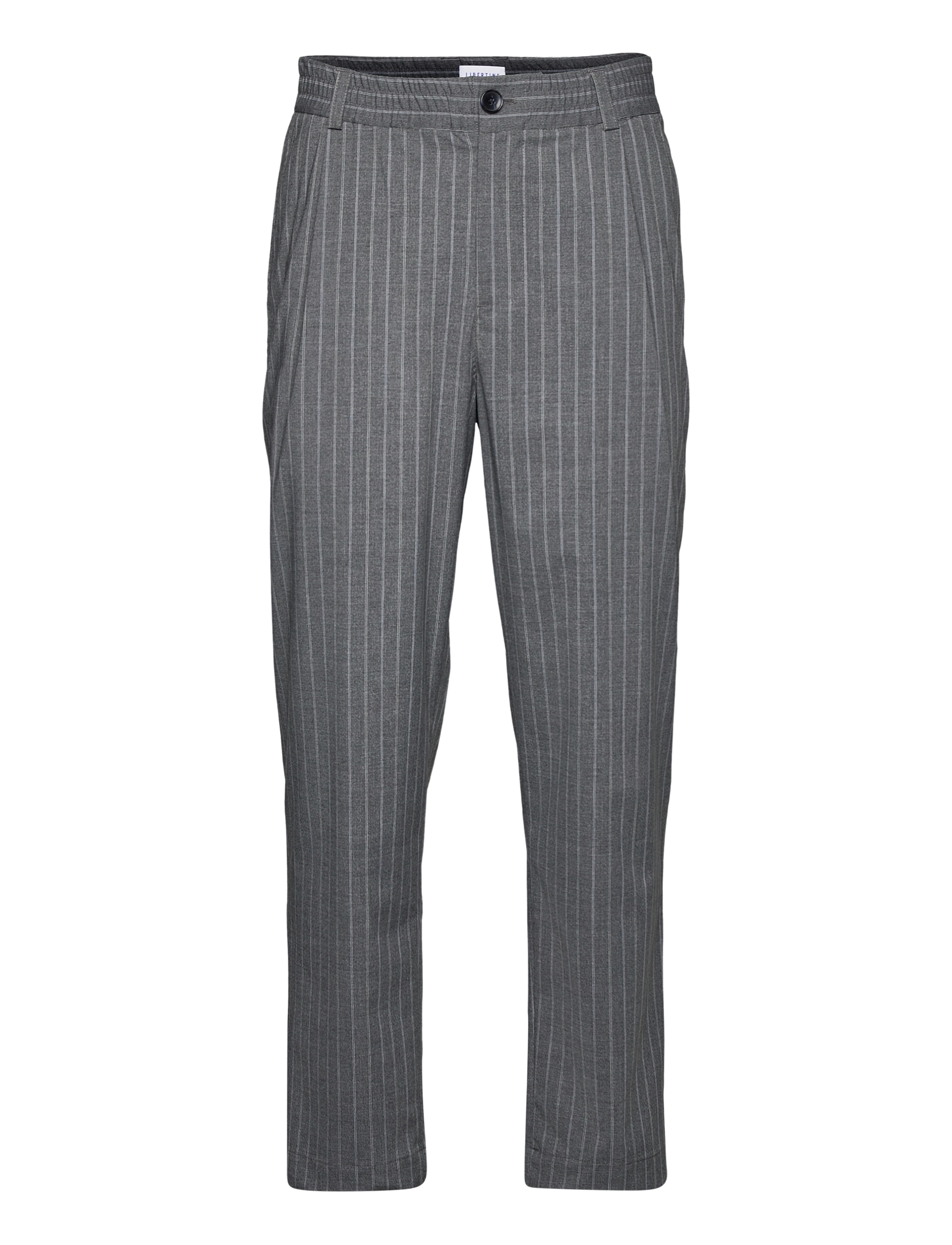 Smoke - GREY PIN STRIPE