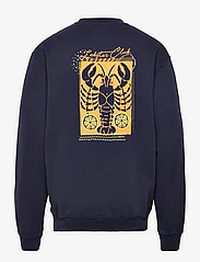 Libertine-Libertine - Society Lobster Lemon - sweatshirts - dark navy - 1
