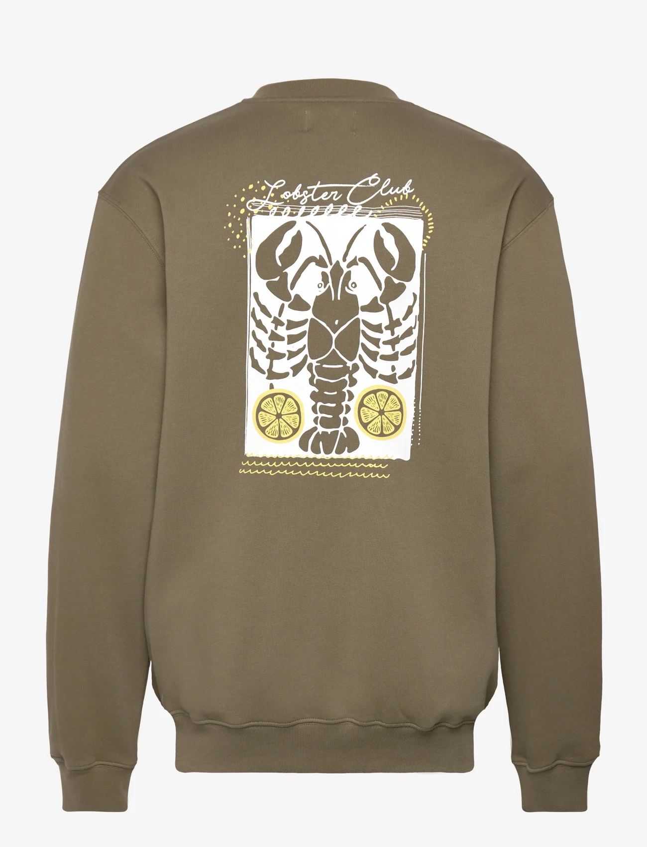 Libertine-Libertine - Society Lobster Lemon - truien en hoodies - olive - 1