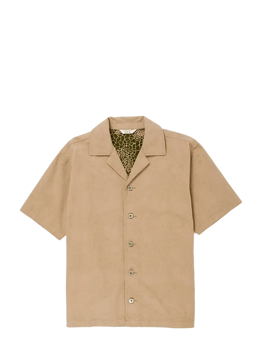 Libertine-Libertine - Volcano - kortärmade skjortor - khaki camo - 0