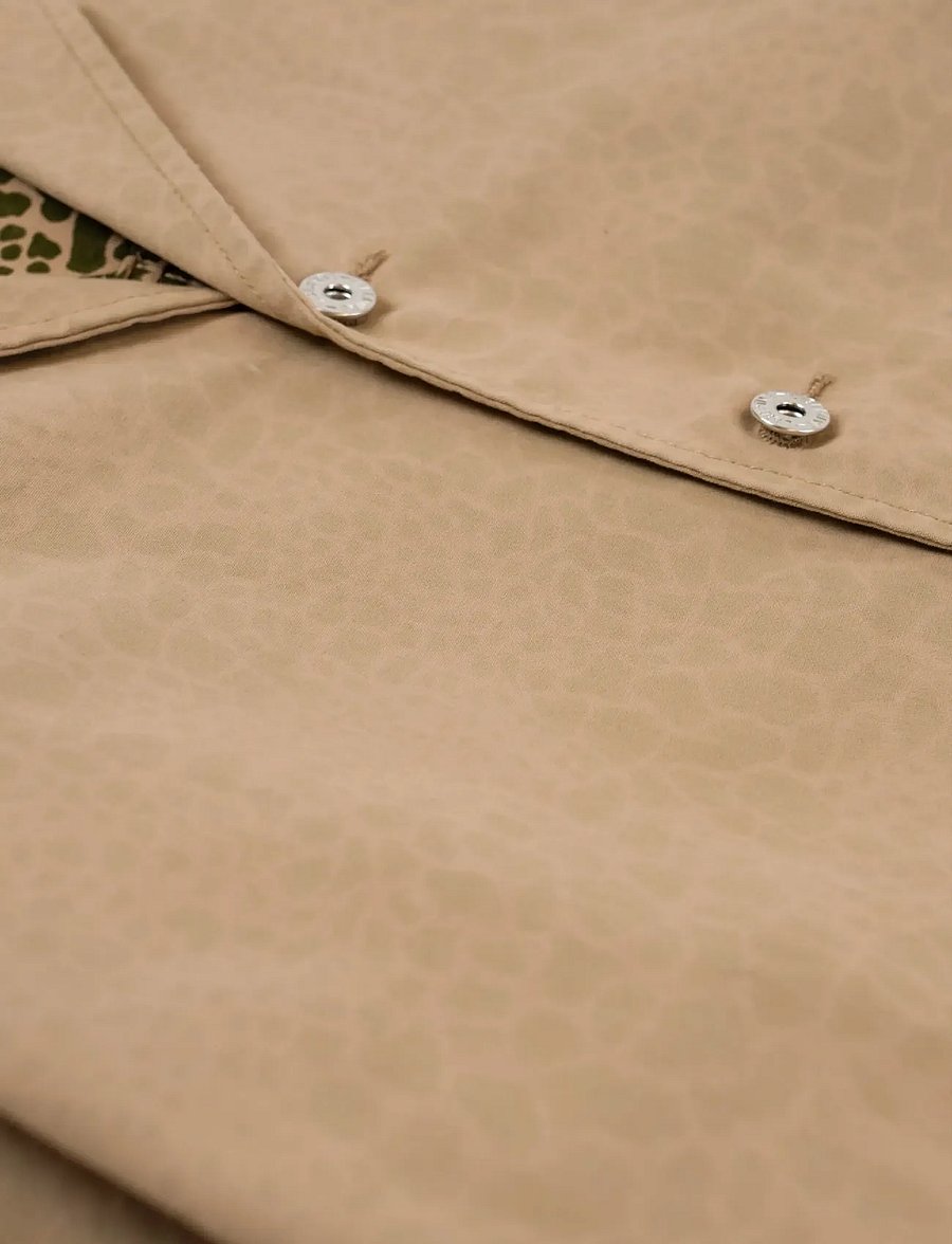 Libertine-Libertine - Volcano - kortärmade skjortor - khaki camo - 1