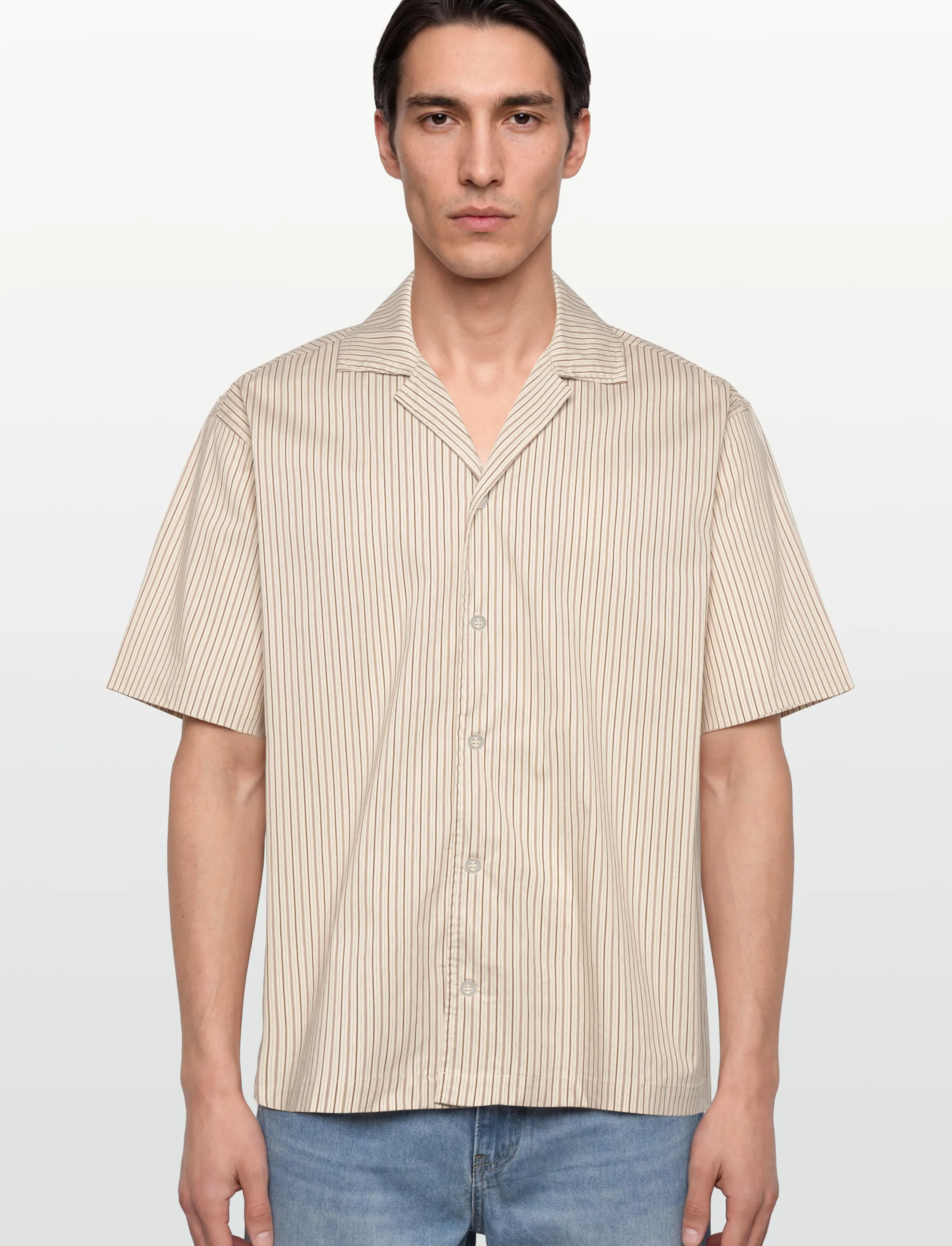 Libertine-Libertine - Volcano - casual skjorter - brown pin - 3