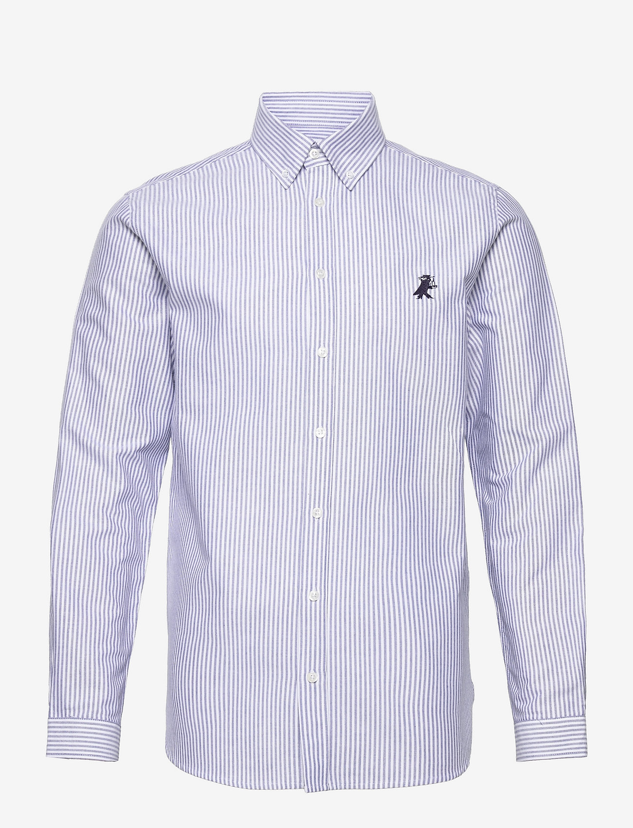 Libertine-Libertine - Voleur Shirt - oxford shirts - white & blue stripe - 0