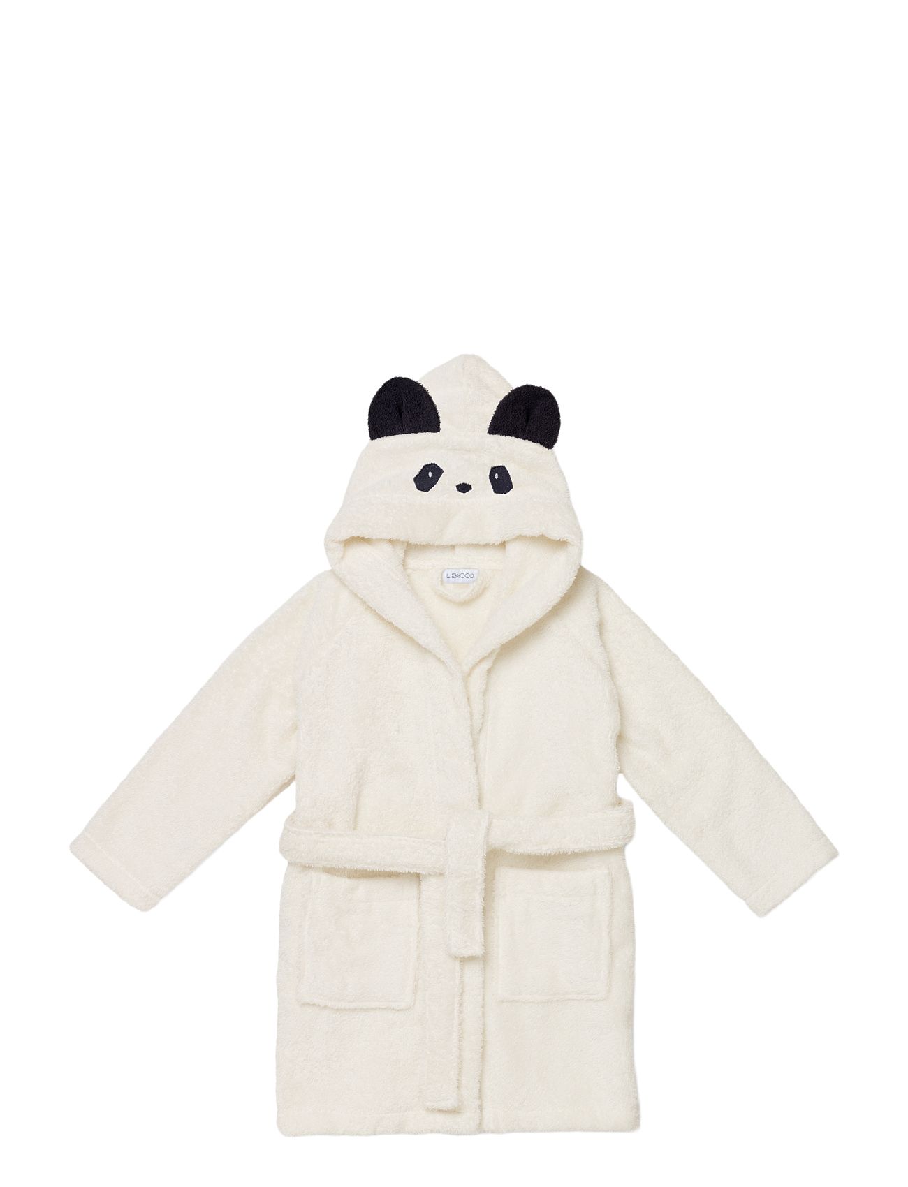 Lily badekåpe Panda krem De La krem str. 3-4 år
