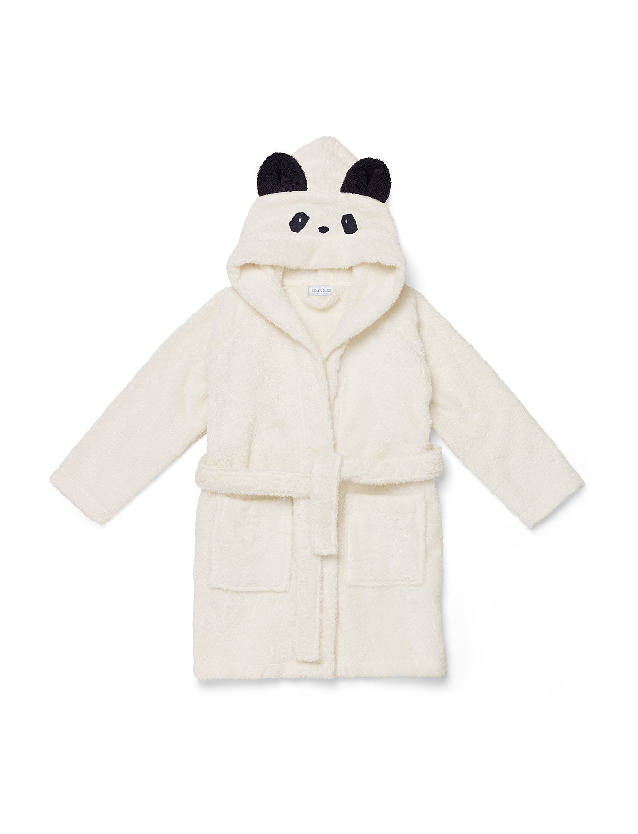 Lily badekåpe Panda krem De La krem str. 5-6 år