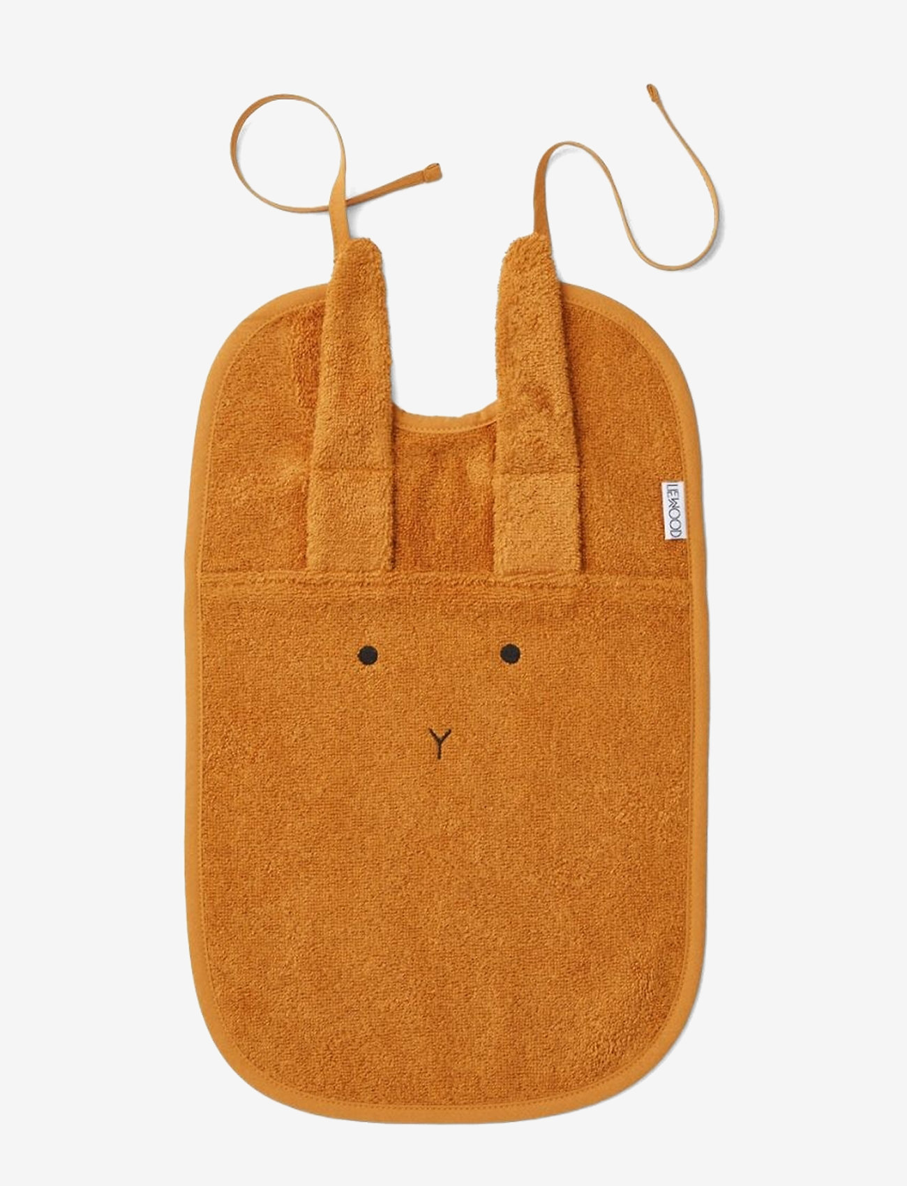 Liewood - Theo terry  bib - rabbit mustard - 0