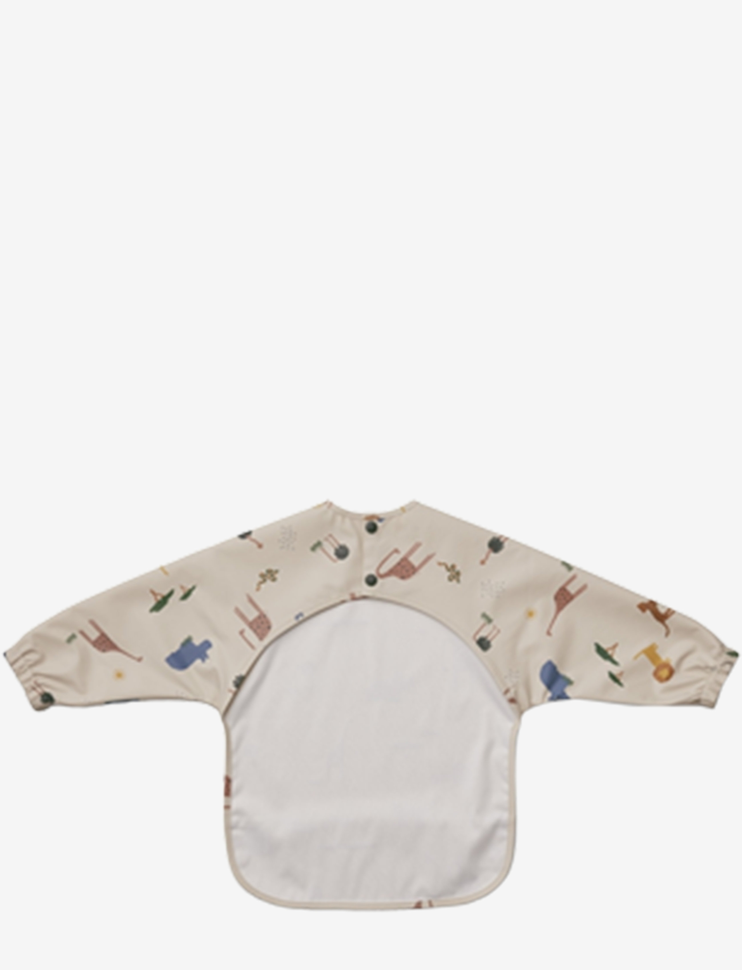Liewood - Merle cape bib - langerma smekkbuxur - safari sandy mix - 1