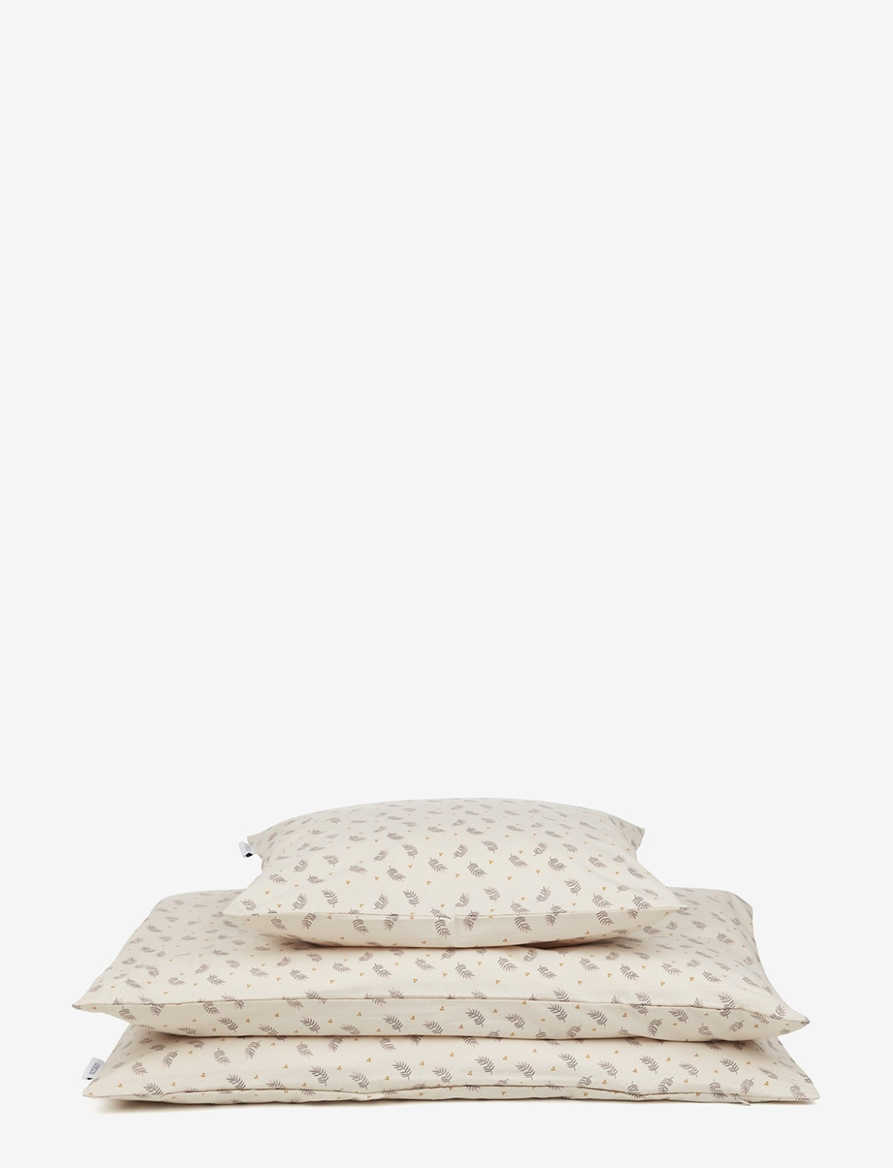 Ingeborg bedding print - FERN/ROSE