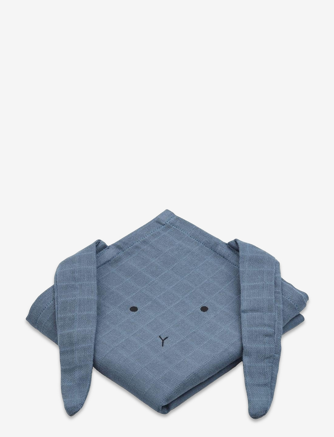 Liewood - Hannah muslin cloth 2-Pack - rabbit blue wave - 0