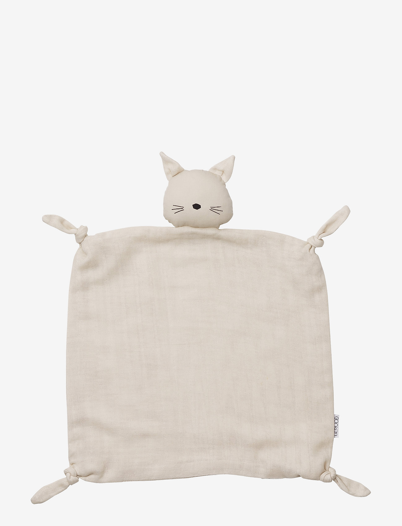 Liewood - Agnete Cuddle Cloth - cat beige beauty - 0
