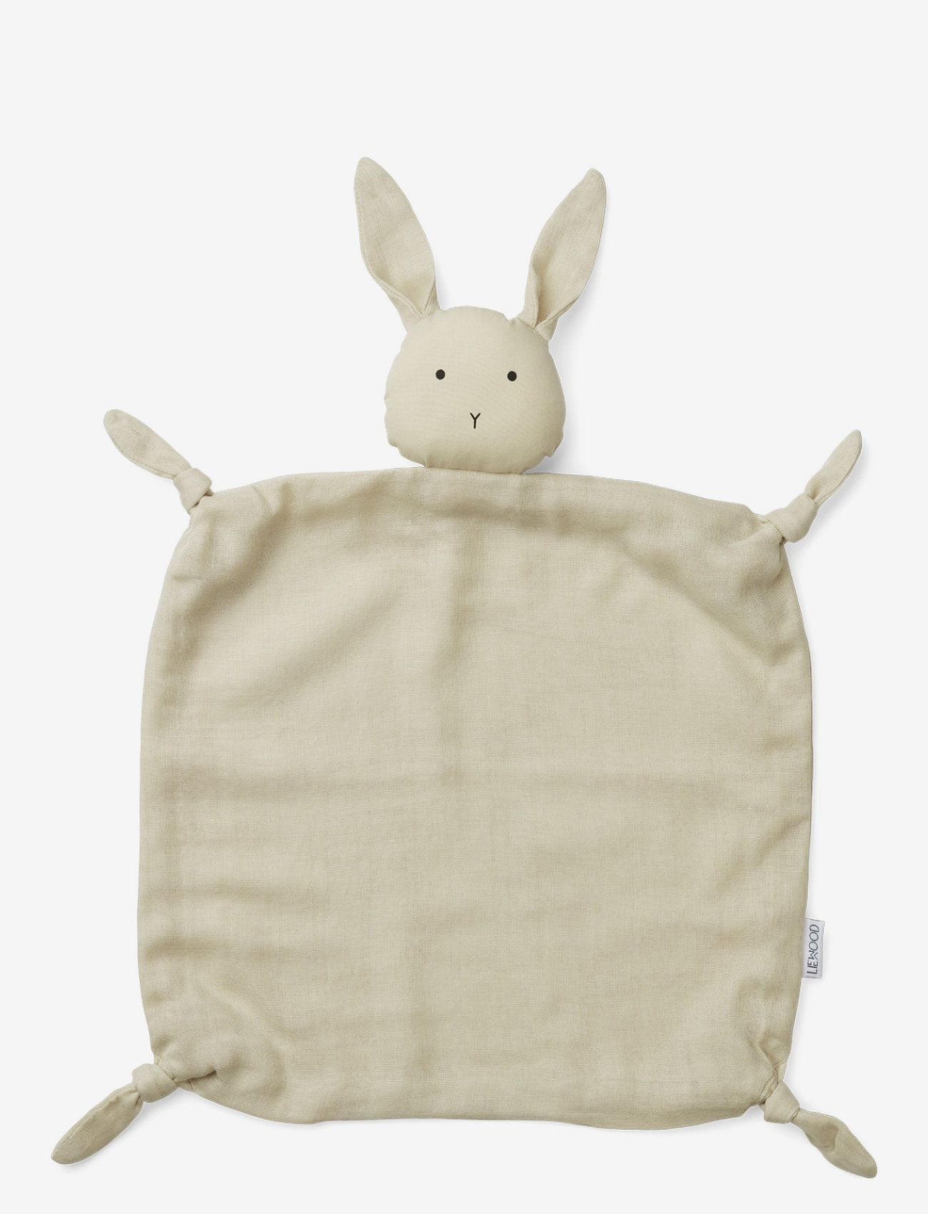 Liewood - Agnete Cuddle Cloth - nusseklude - rabbit sandy - 0