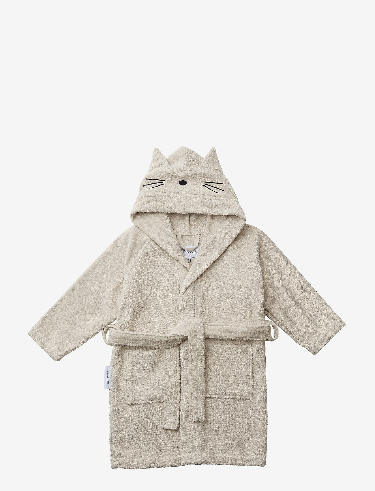 Liewood - Lily bathrobe - morgonrockar - cat sandy - 1
