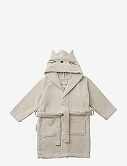 Liewood - Lily bathrobe - badekåber - cat sandy - 1