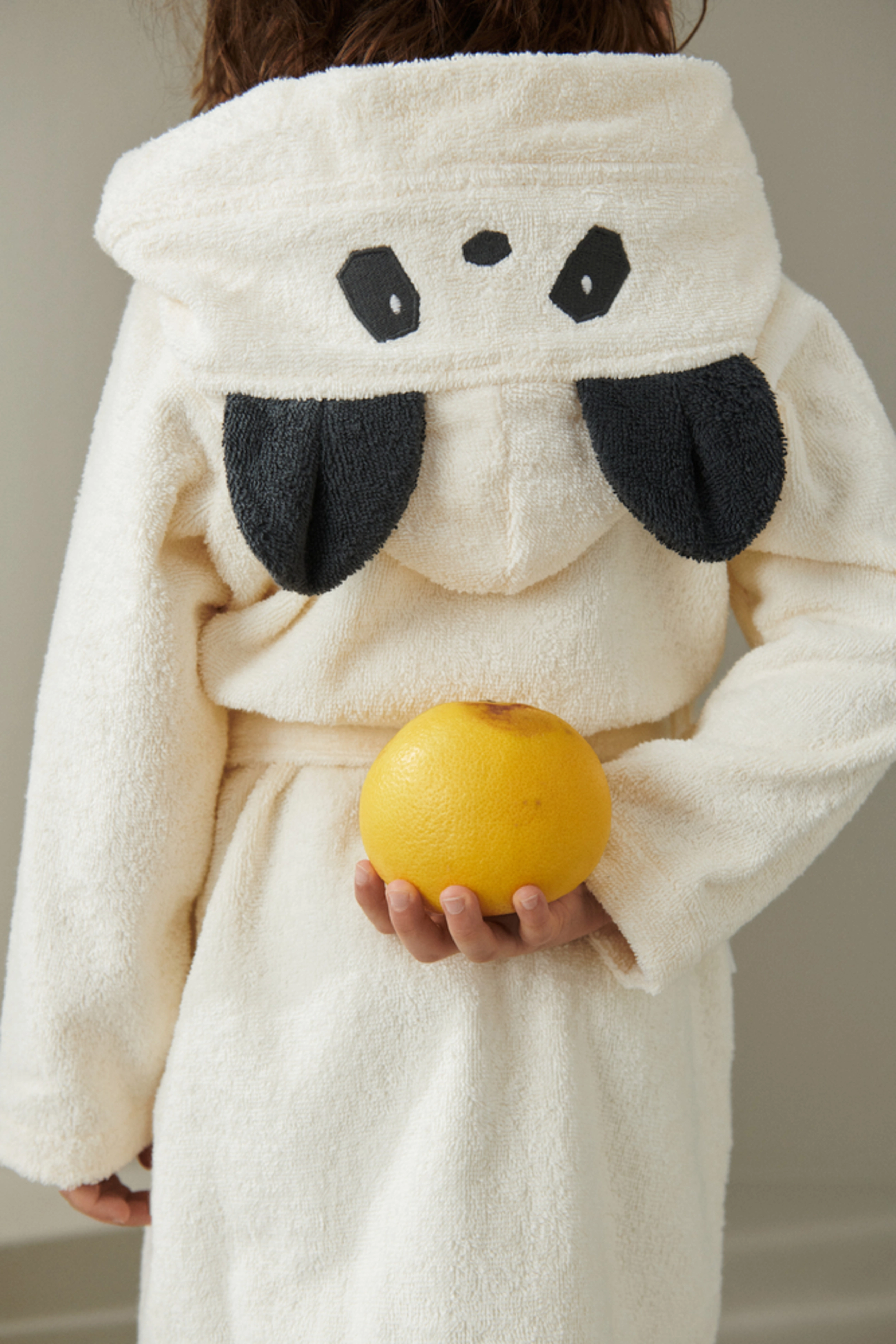 Liewood - Lily bathrobe - bathrobes - panda creme de la creme - 3