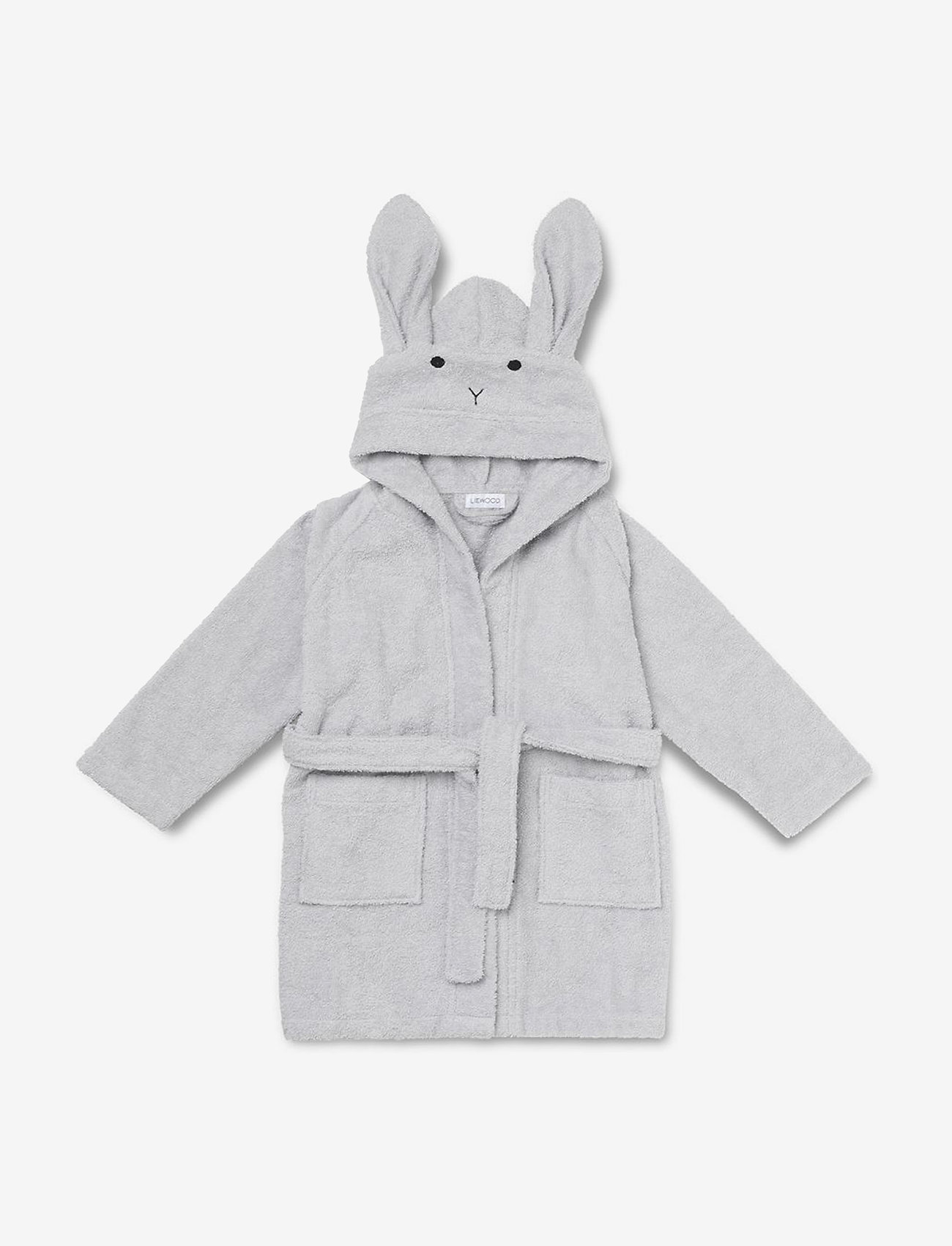 Liewood - Lily bathrobe - badjassen - rabbit dumbo grey - 1