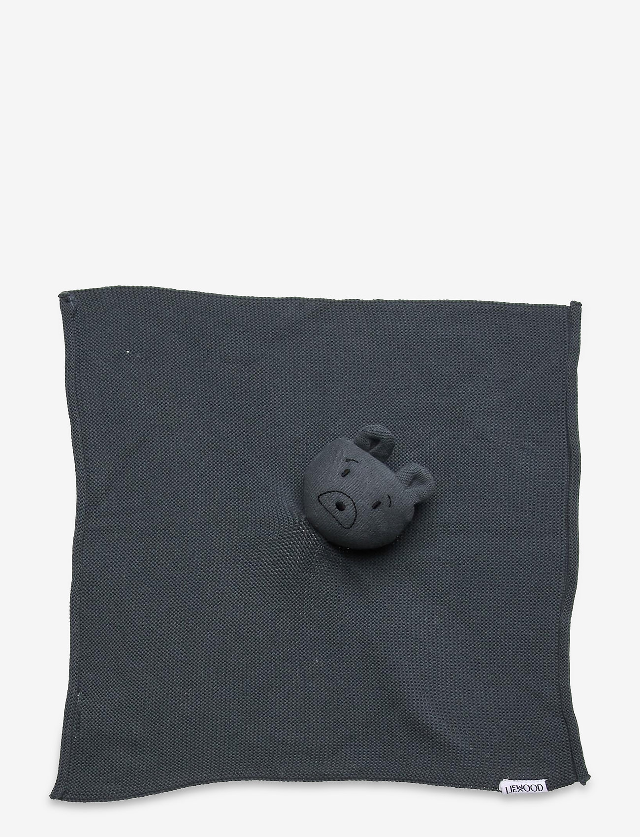 Liewood - Milo knit cuddle cloth - mr bear whale blue - 1