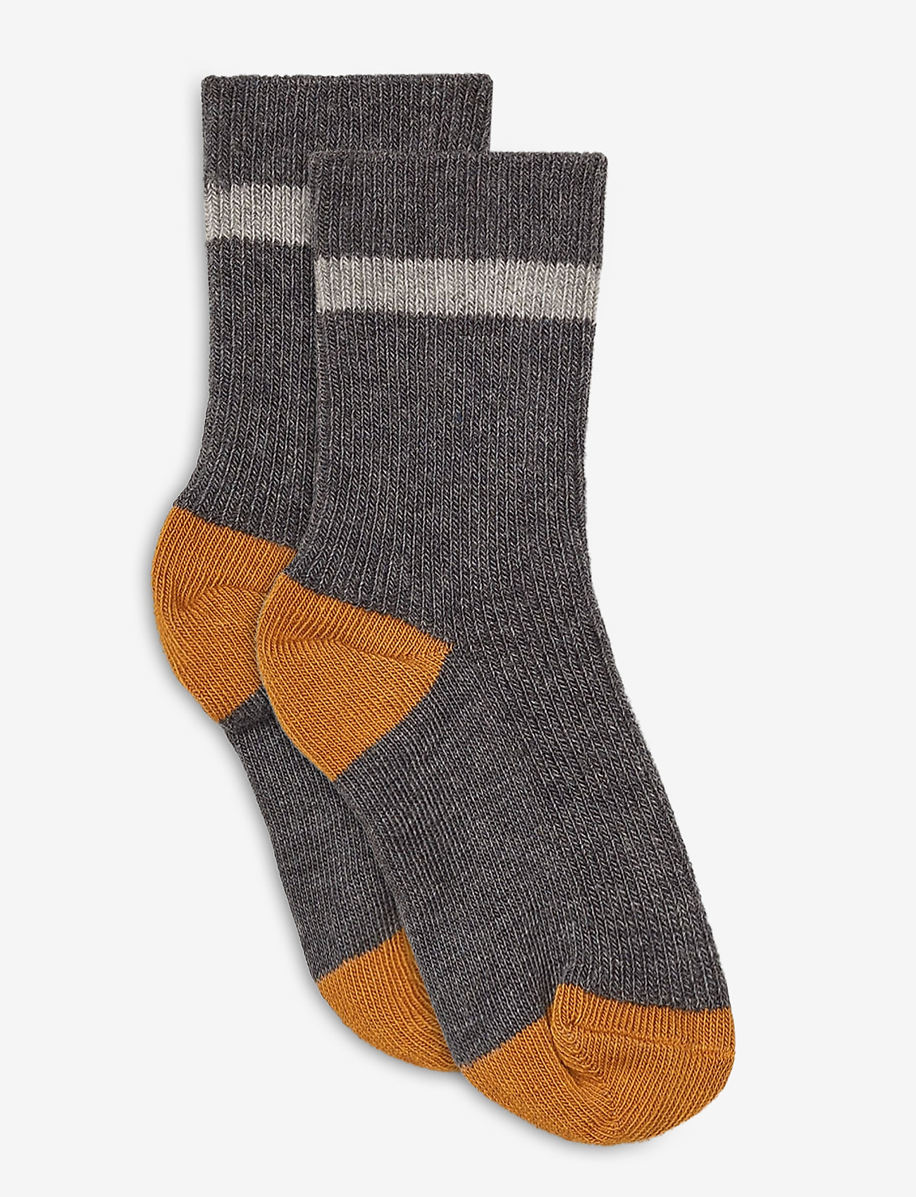 Liewood - Valentin socks 2 pack - grey melange - 0