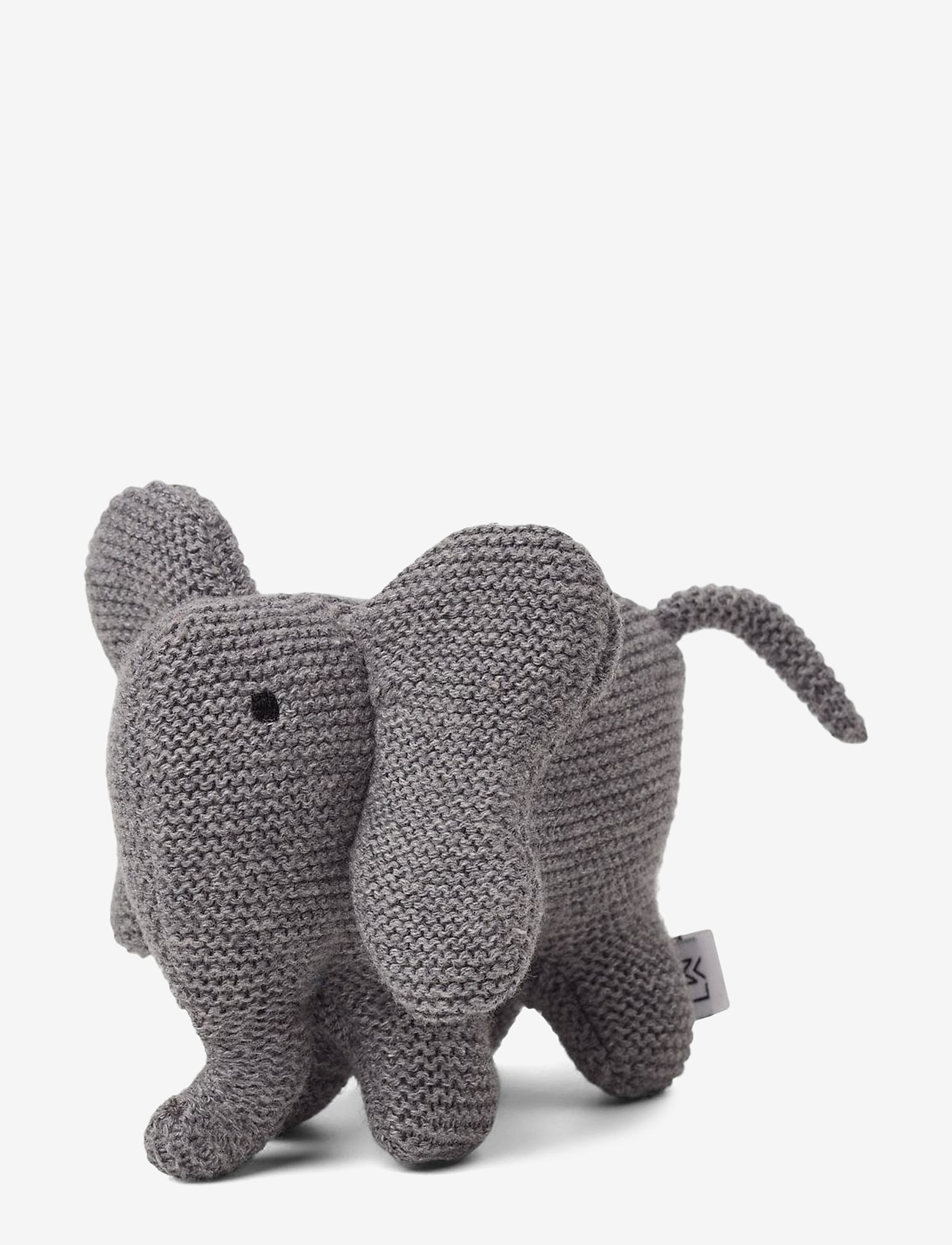 Liewood - Vigga knit mini teddy - elephant grey melange - 0