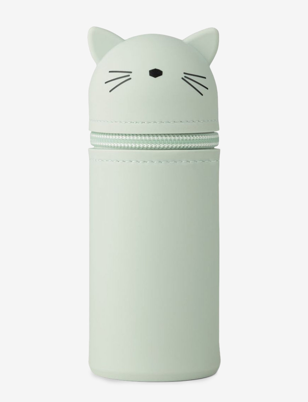 Liewood - Vitus pencil case - cat dusty mint - 0