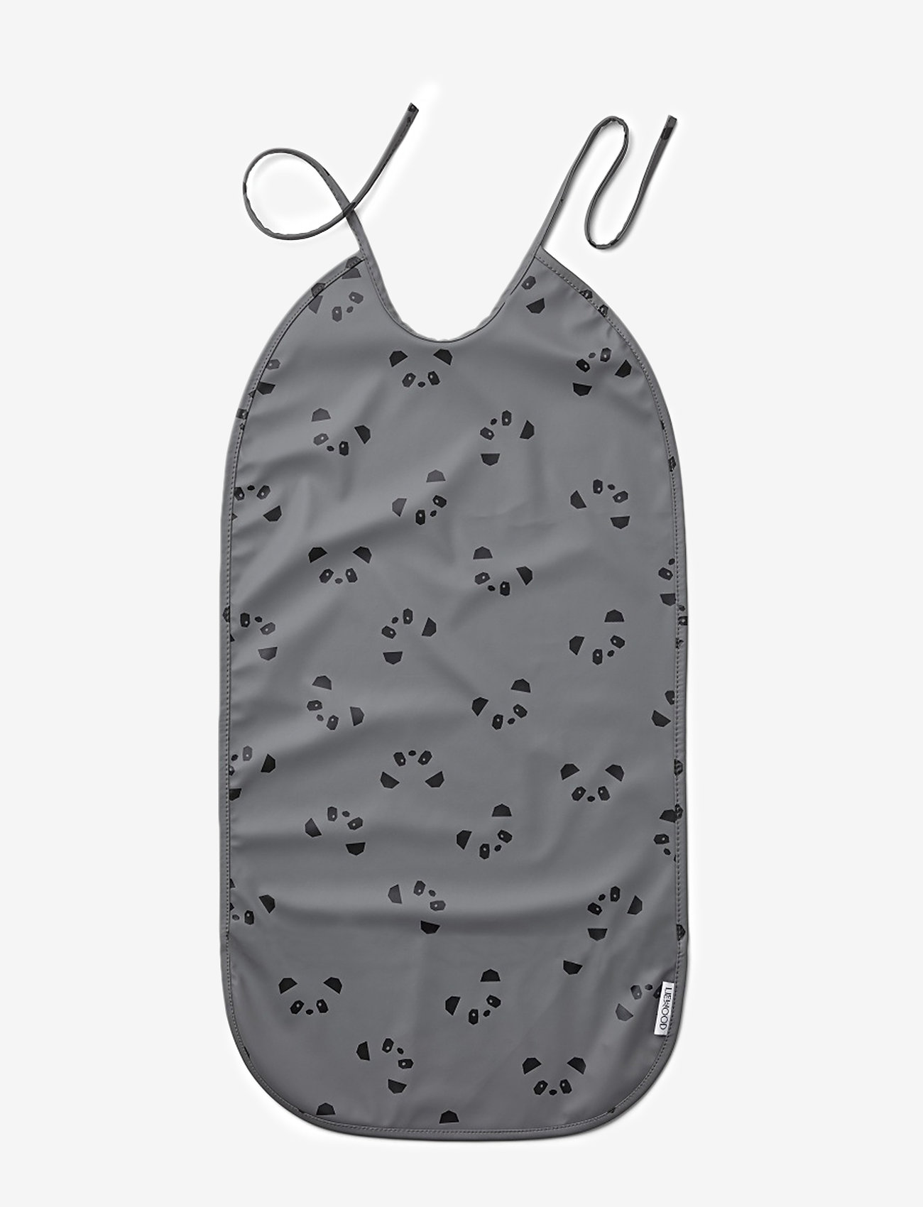 Tom bib - PANDA STONE GREY