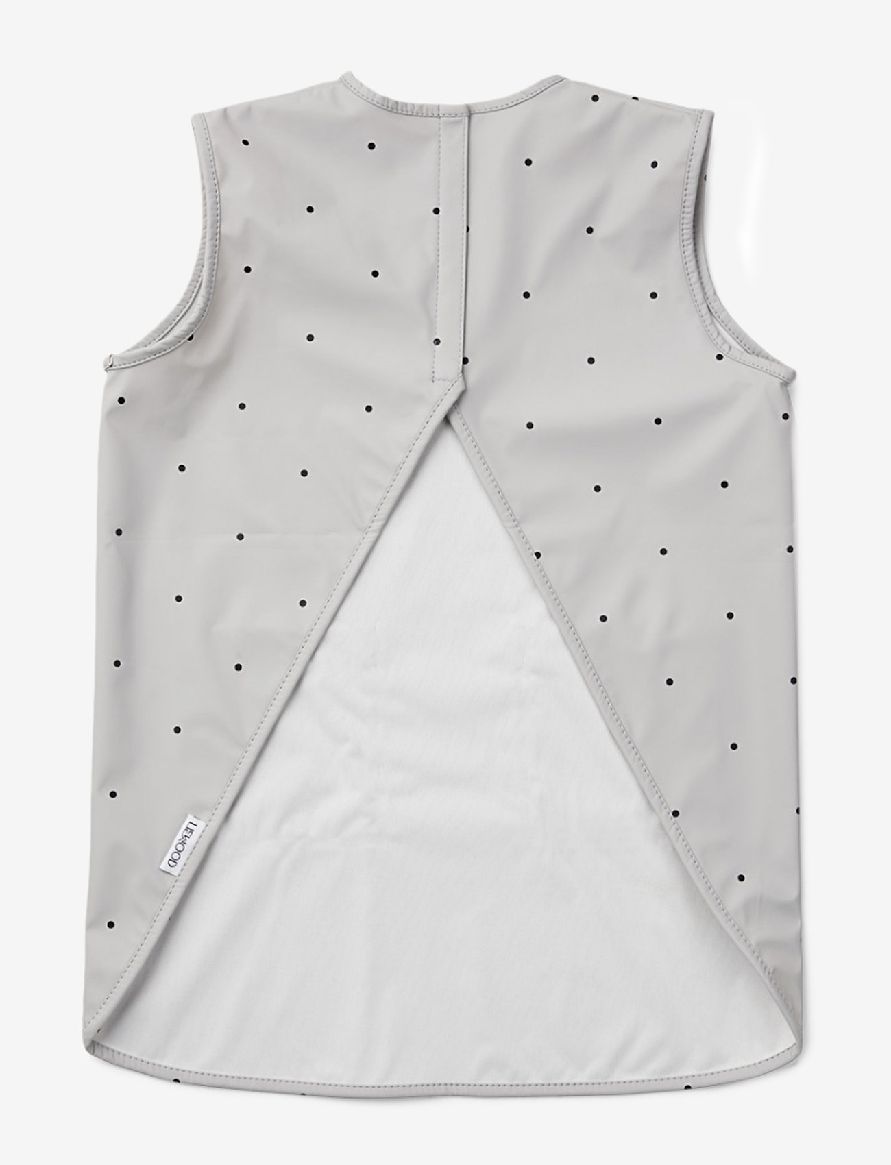 Liewood - Dave apron - classic dot dumbo grey - 1