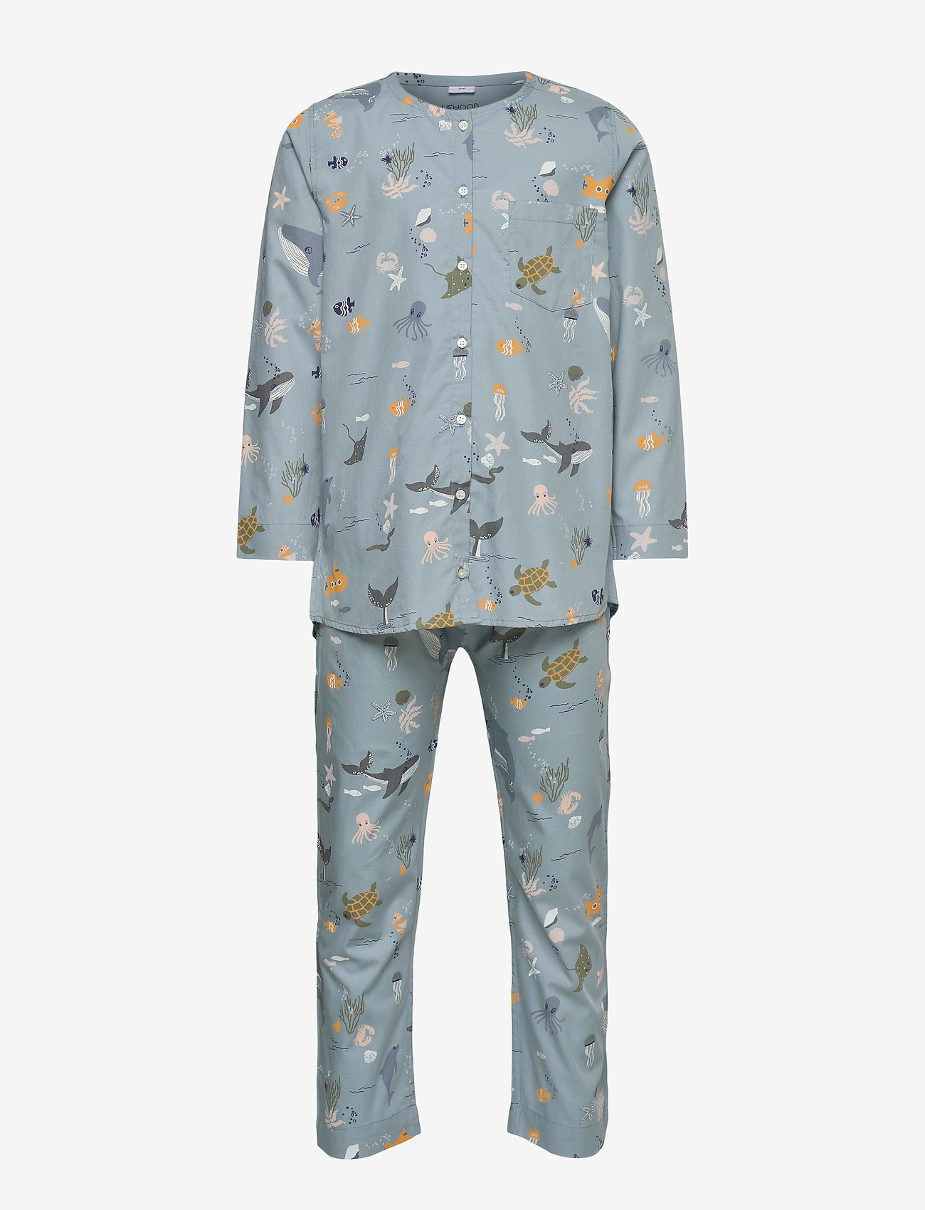 Liewood - Olly Pyjamas Set - sea creature mix - 0
