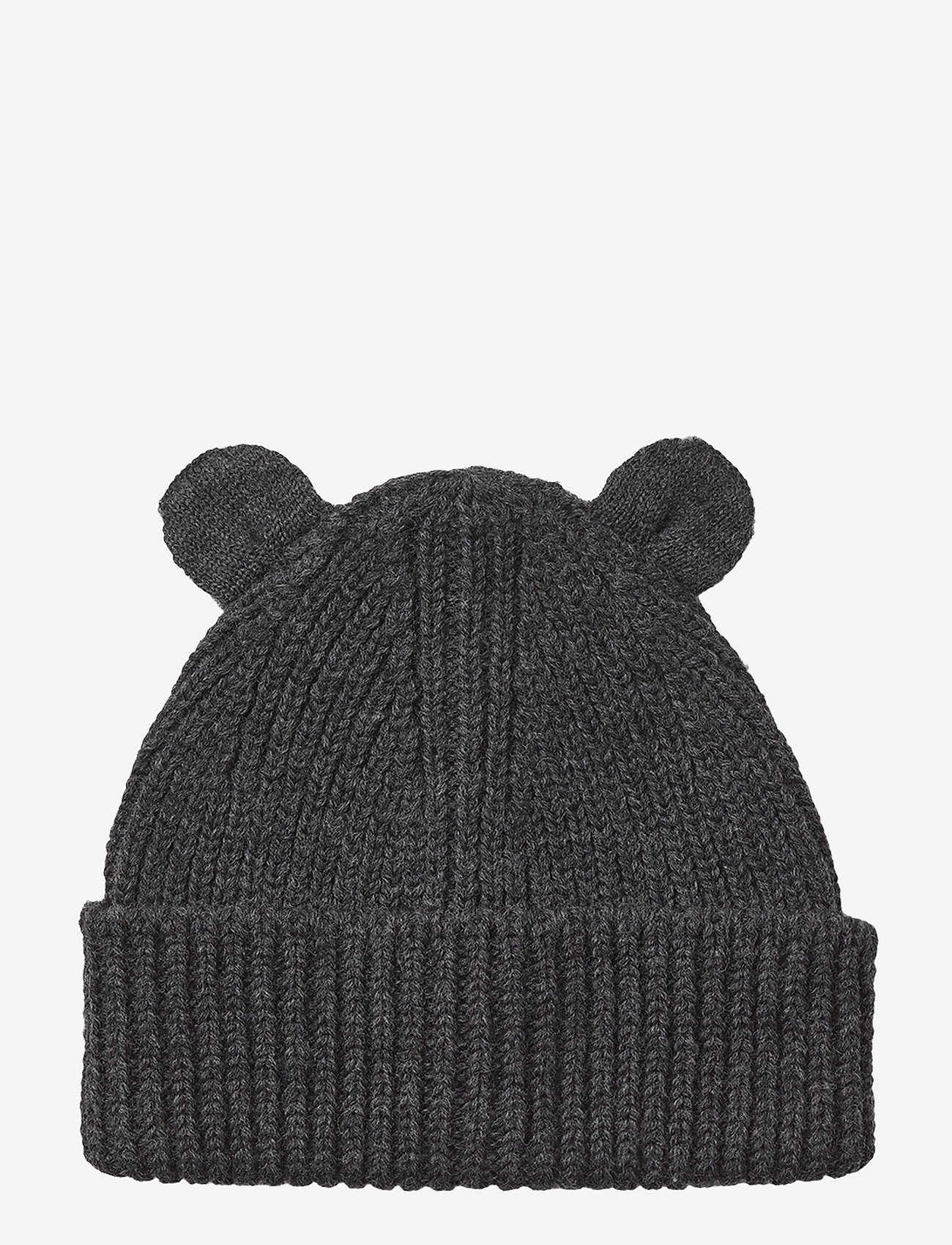 Liewood - René beanie - grey melange - 0