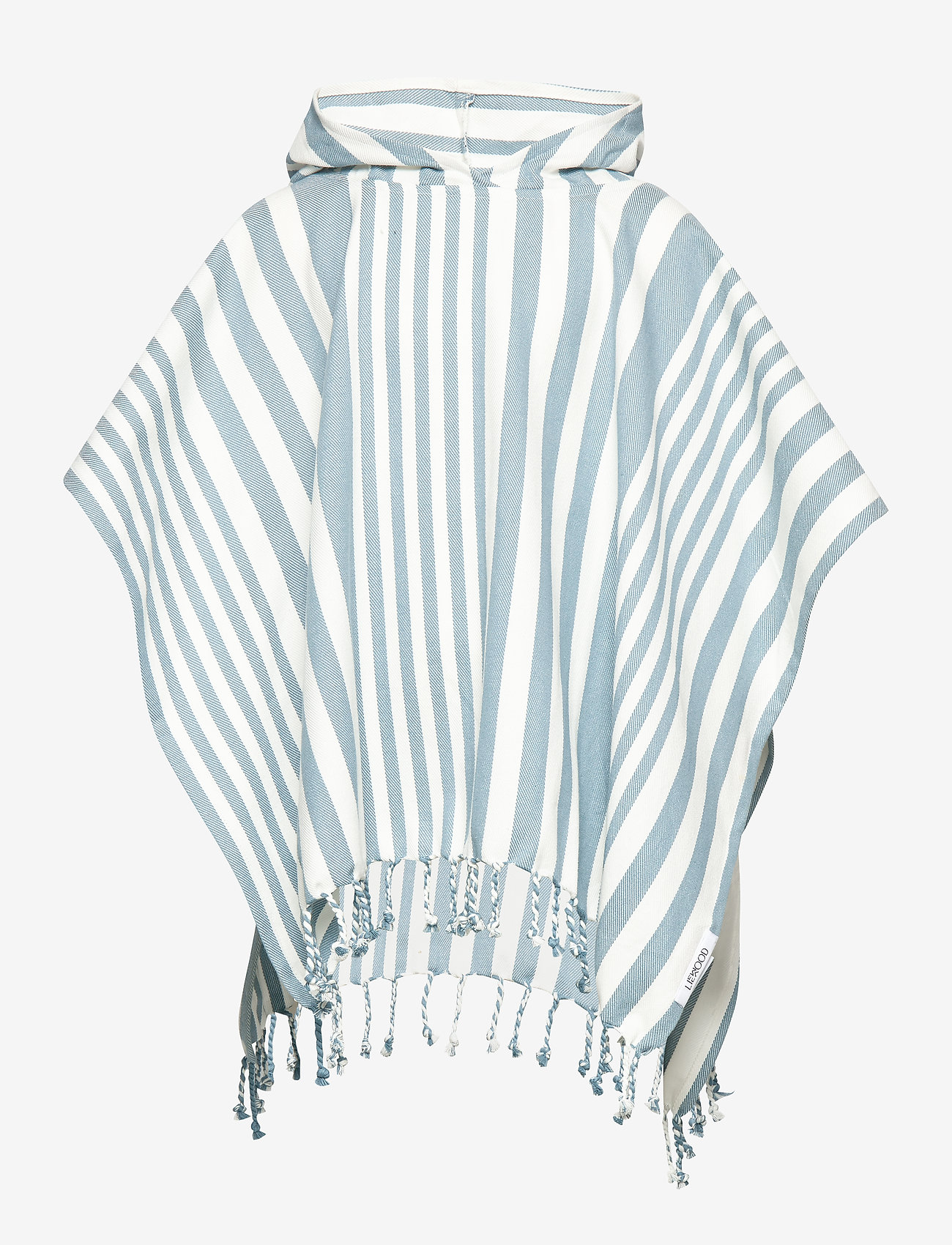 Liewood - Roomie poncho - y/d stripe - 0