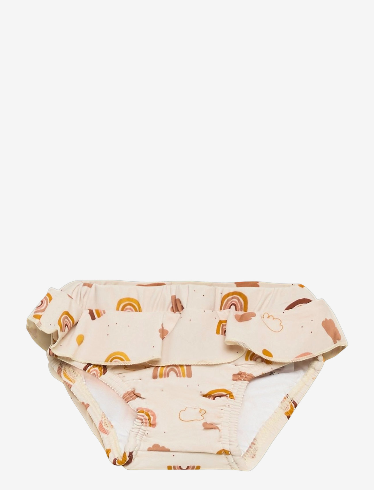 Liewood - Elise baby girl swim pants - rainbow love sandy - 0