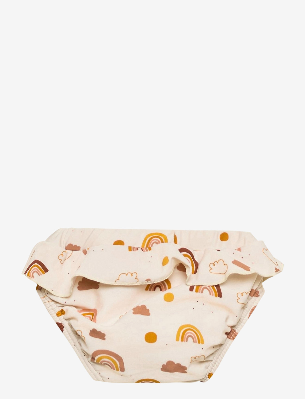 Liewood - Elise baby girl swim pants - rainbow love sandy - 1