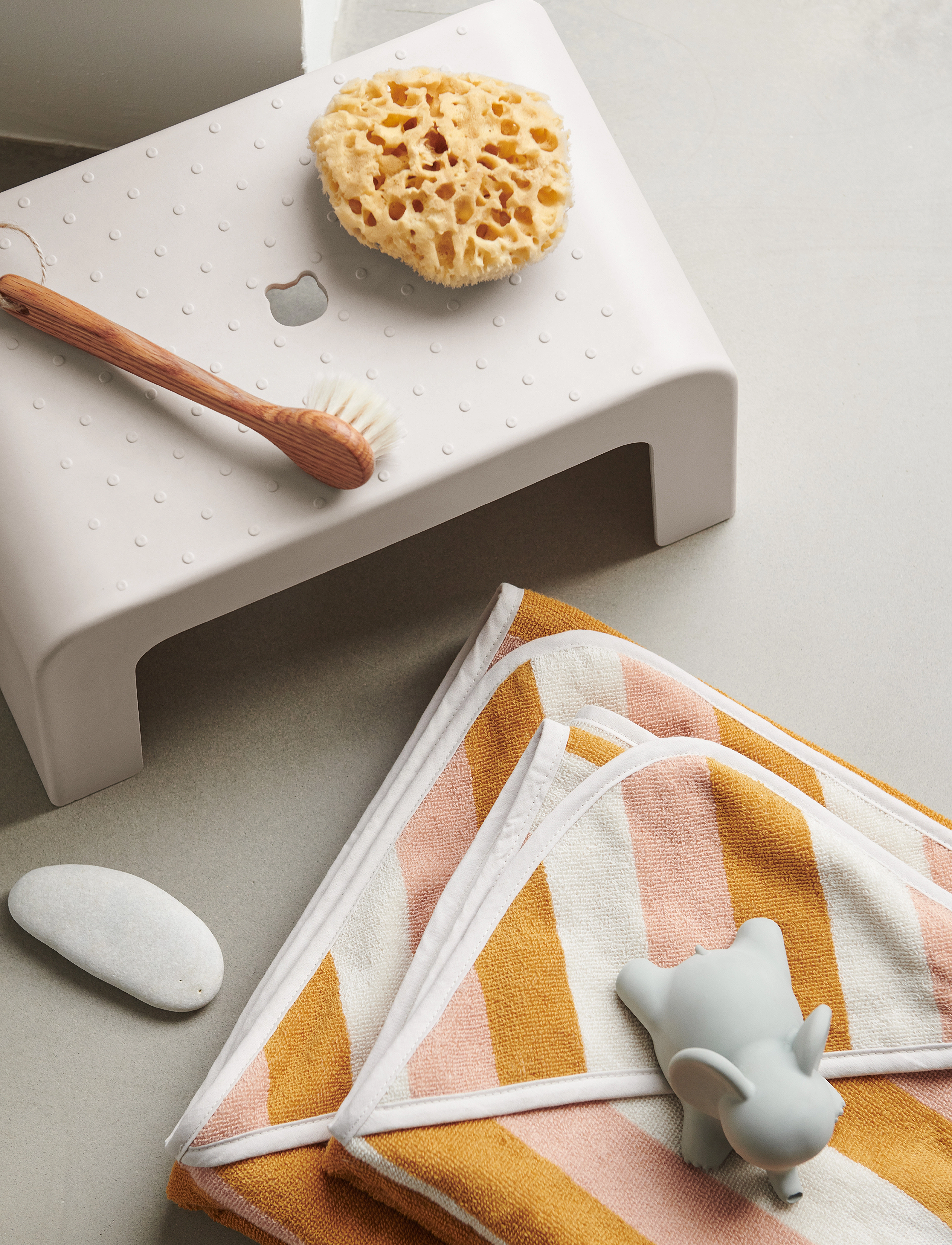 Liewood Ulla Step Stool, One Size, Grey, Badeværelse > Badetid, Børn