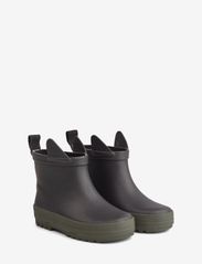 Tekla rain boot - BLACK/HUNTER MIX