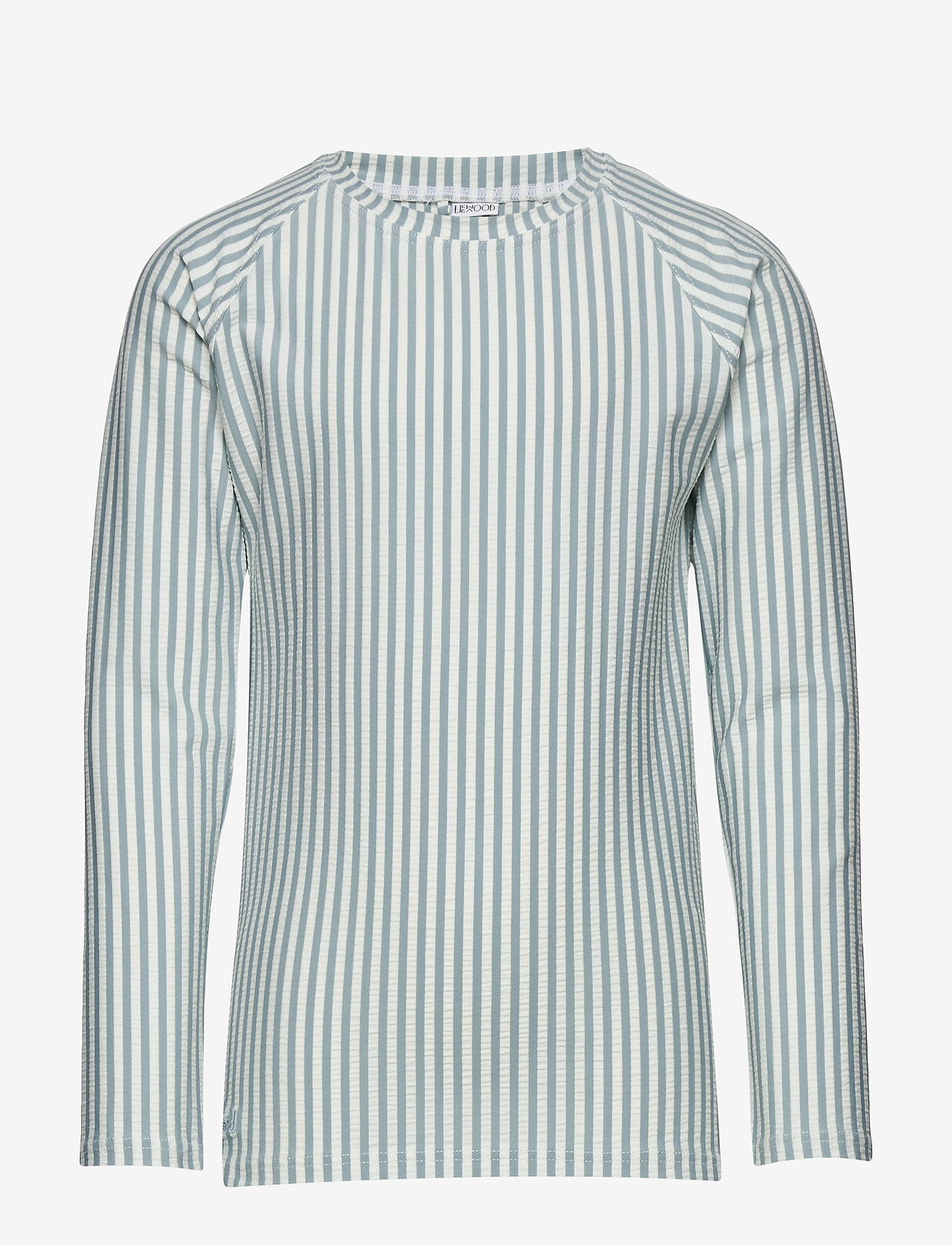 Liewood - Noah swim tee seersucker - y/d stripe - 0