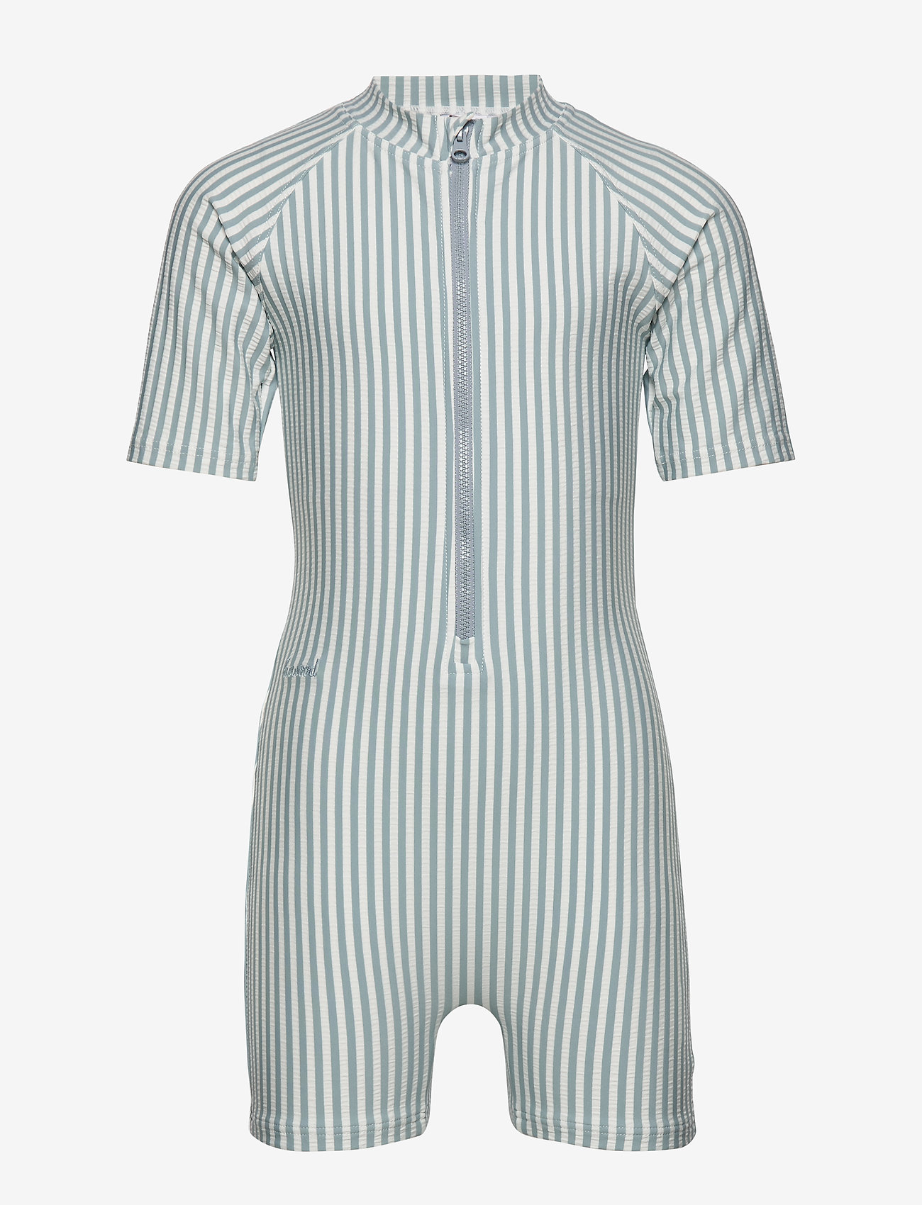 Liewood - Max Swim jumpsuit seersucker - y/d stripe - 0