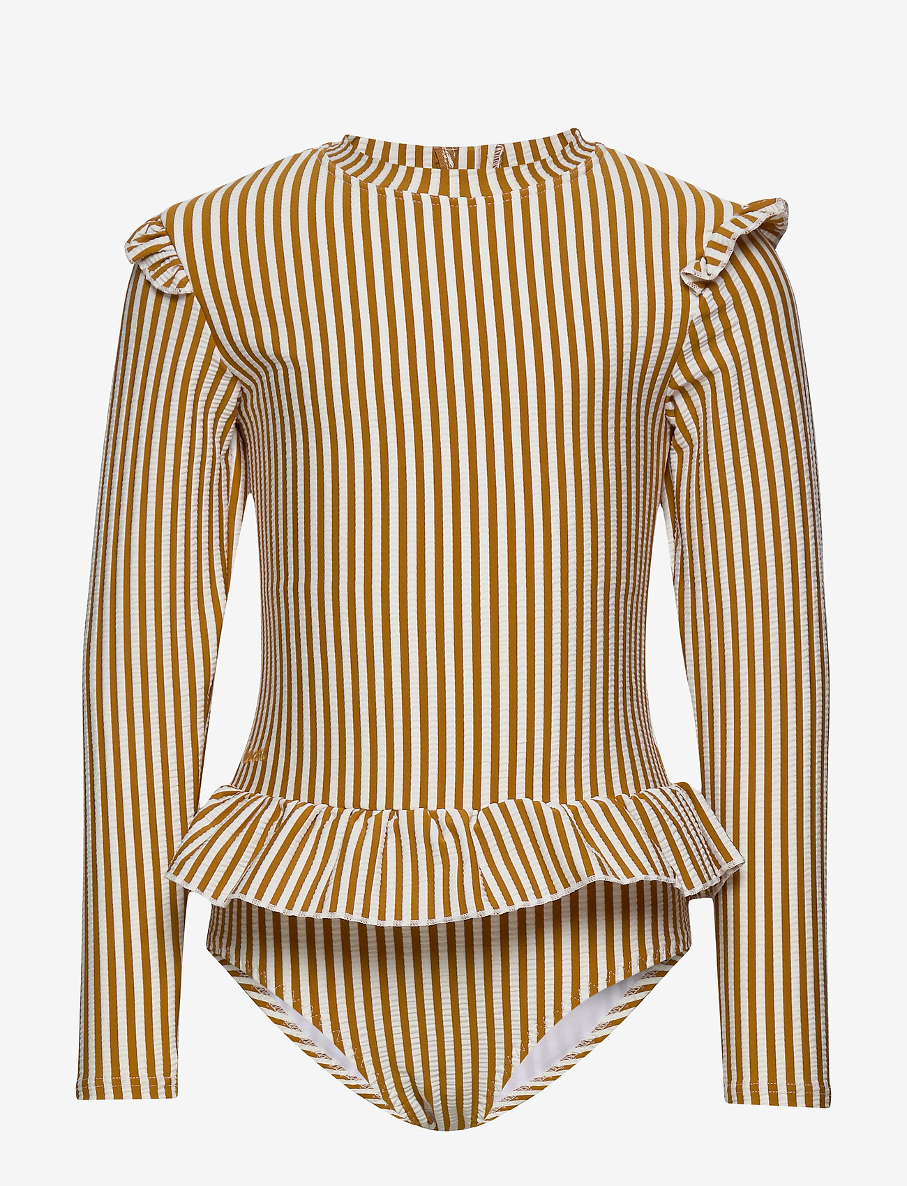 Liewood - Sille swim jumpsuit seersucker - y/d stripe - 0