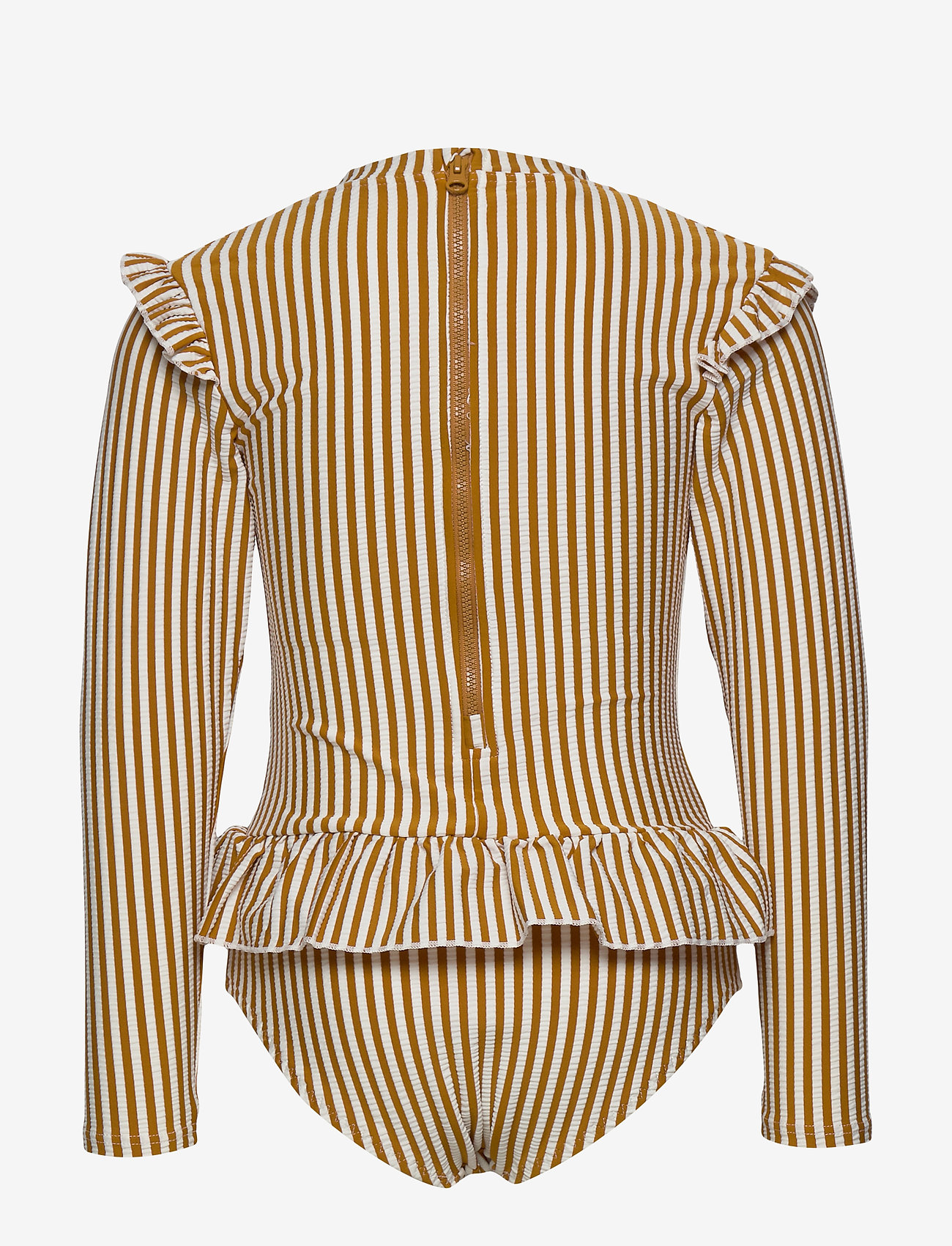 Liewood - Sille swim jumpsuit seersucker - y/d stripe - 1