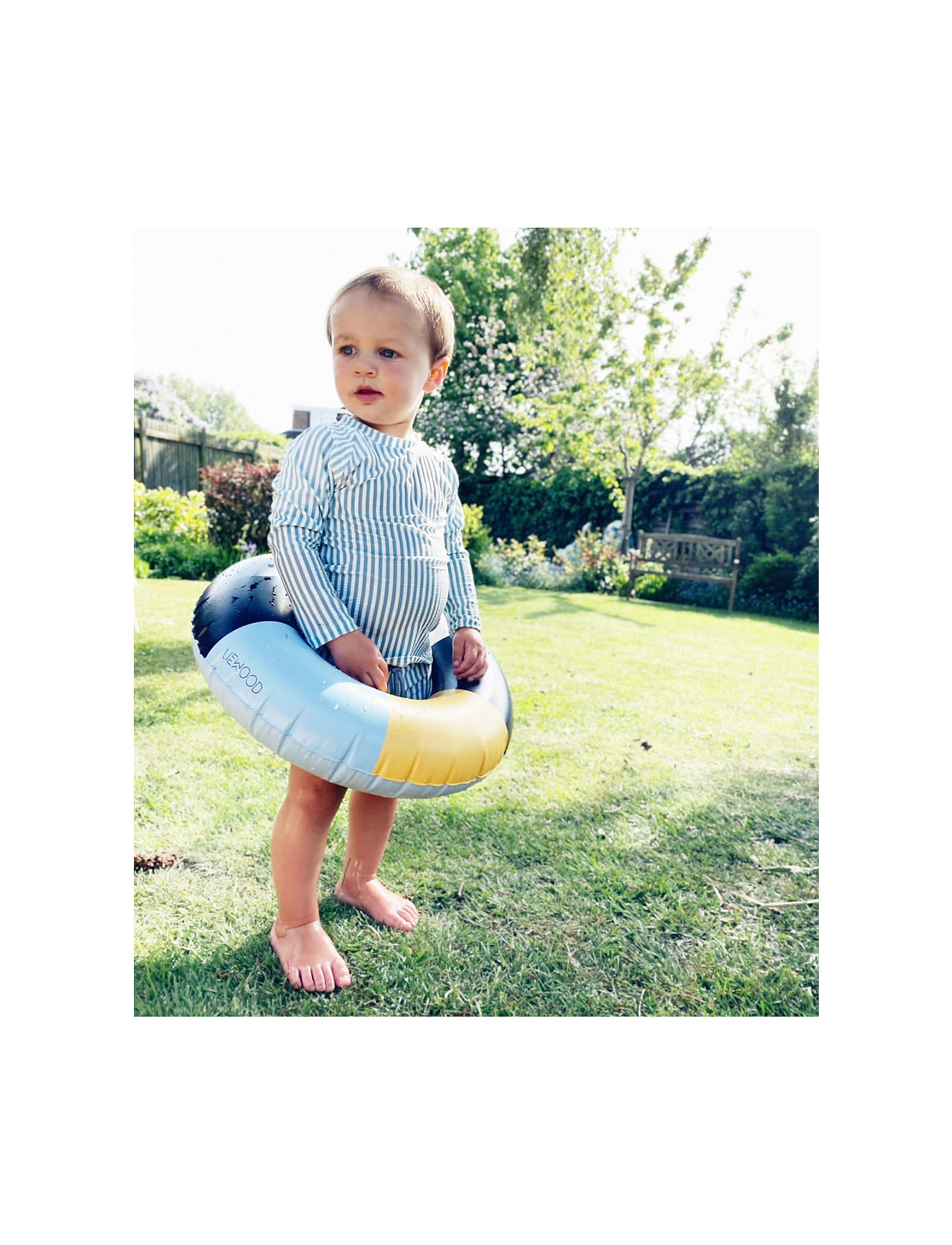 Liewood - Baloo swim ring - blue mix - 3