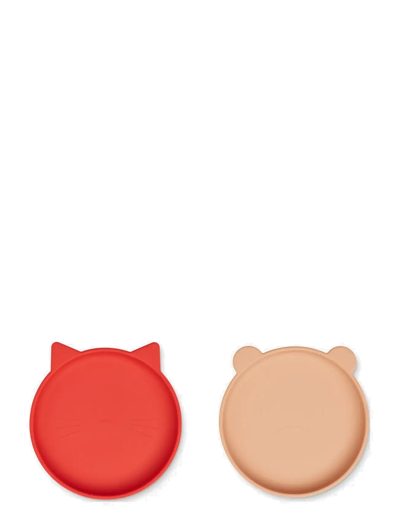 Liewood Olivia Plate 2-Pack, One Size, Plates & Bowls, Mehrfarbig/gemustert - Plates, Kinder