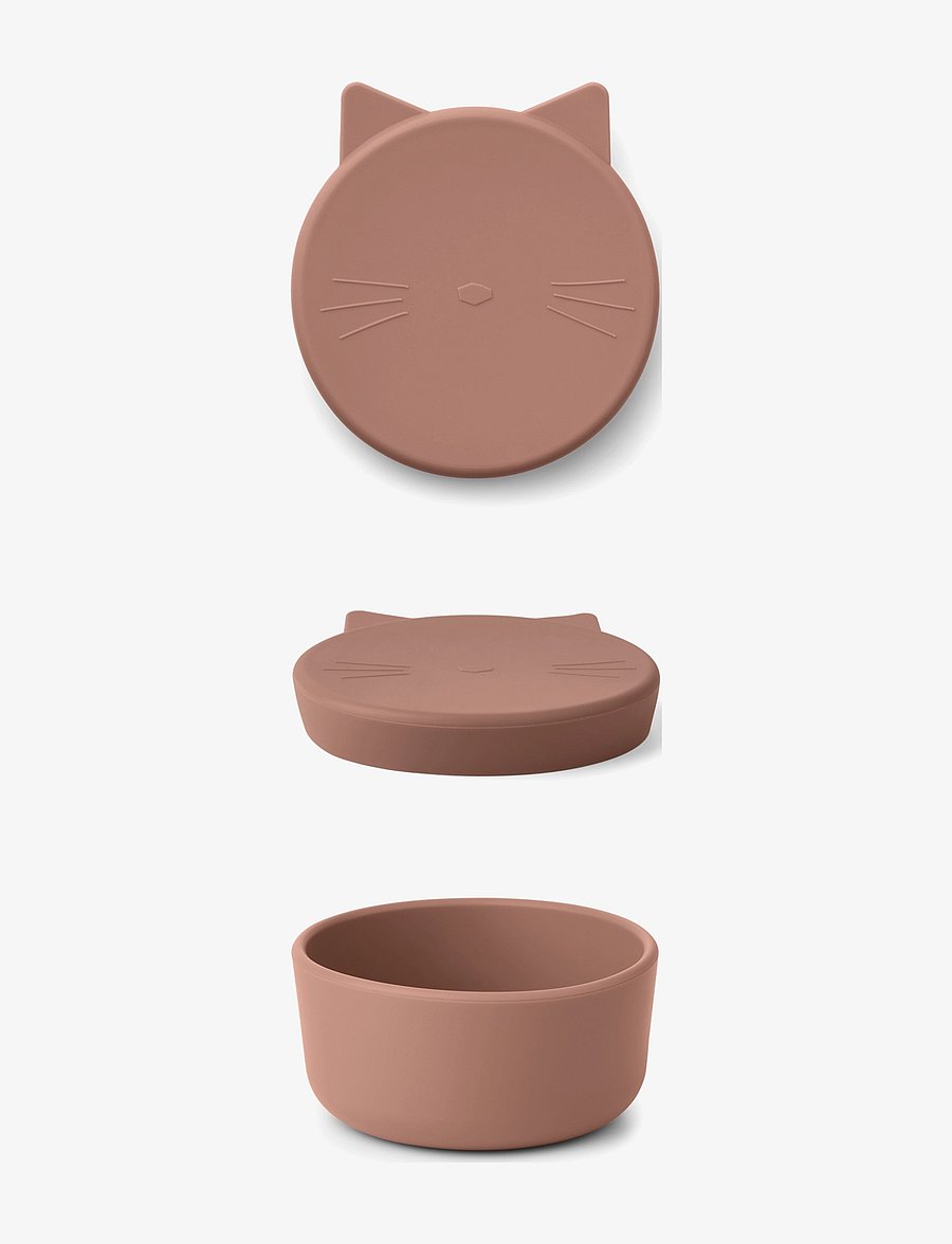 Liewood - Cornelius snack box - cat dark rose - 0