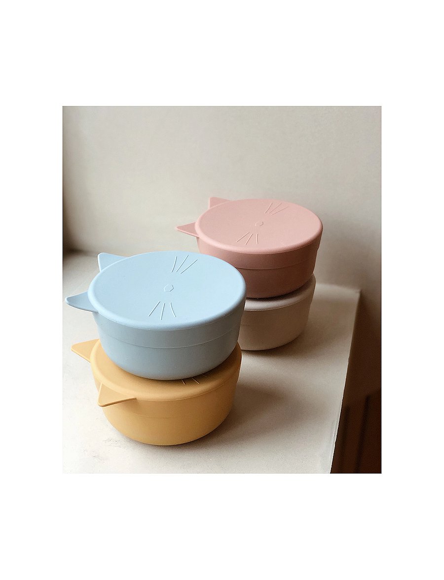Liewood - Cornelius snack box - cat dark rose - 2