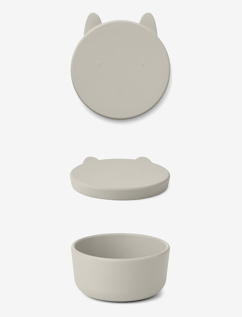 Liewood - Charlot snack box - rabbit sandy - 0