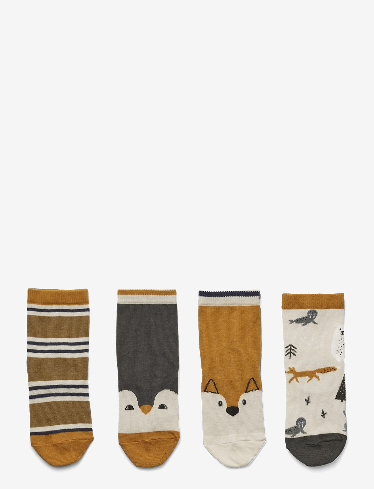 Liewood - Silas cotton socks - 4 pack - arctic mix - 0