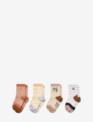 Liewood - Silas cotton socks - 4 pack - sommerkupp - leo jojoba - 1
