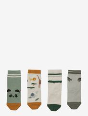 Liewood - Silas cotton socks - 4 pack - vasaras piedāvājumi - safari sandy mix - 0