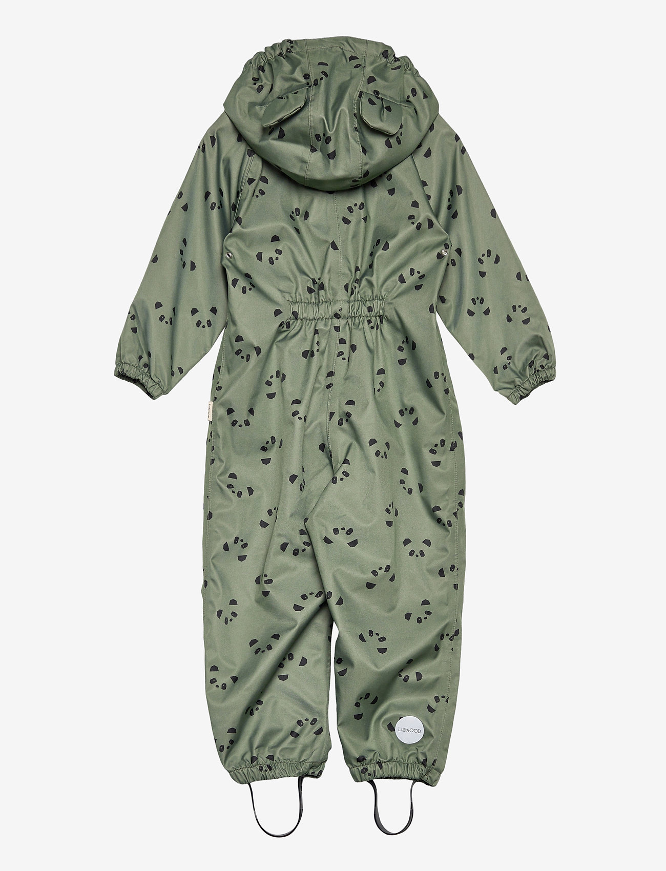 Liewood - Jared rainsuit - panda faune green - 1